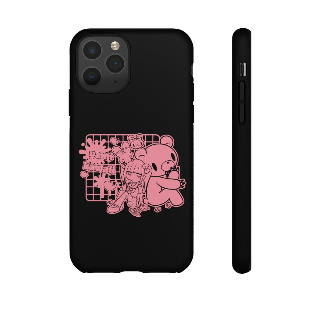 Menherachan X Gloomy Bear Yami Kawaii Phone Case