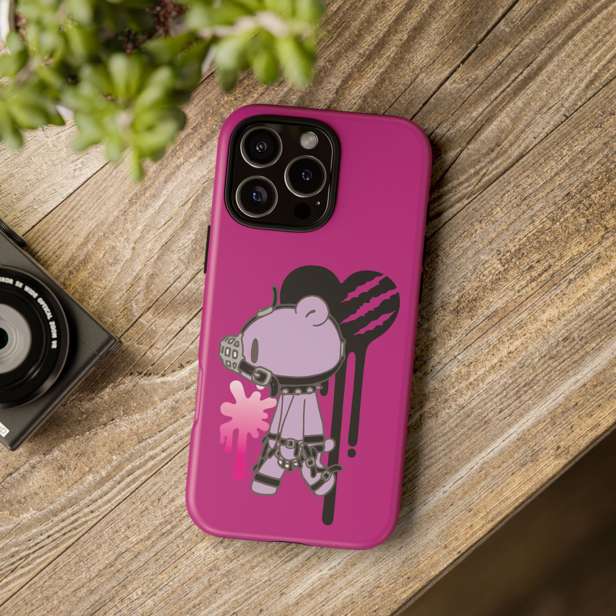 Gloomy Bear x DEDGRL6 "Jelly Heart" Tough Cases