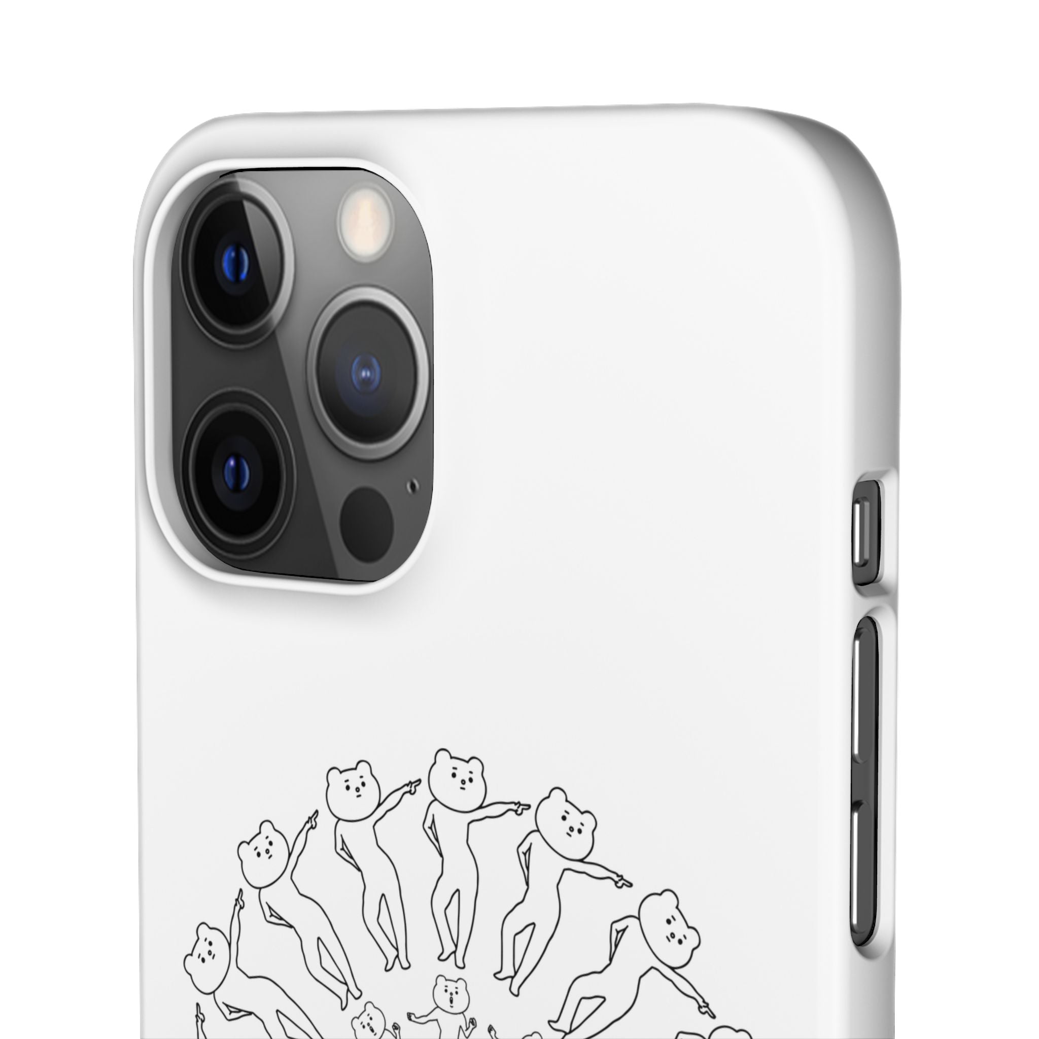 Betakkuma Swirl Pattern Phone Case