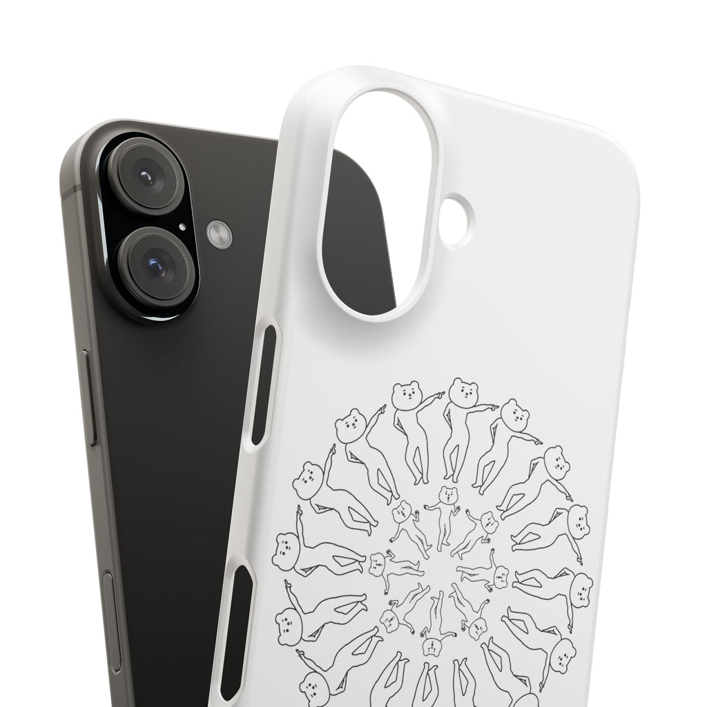 Betakkuma Swirl Pattern Phone Case