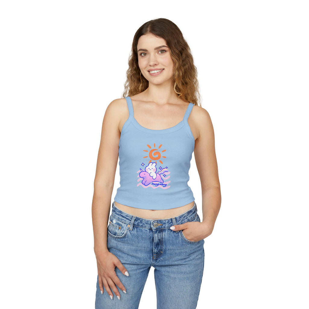 Lovely Mong Mong Spaghetti Strap Tank Top