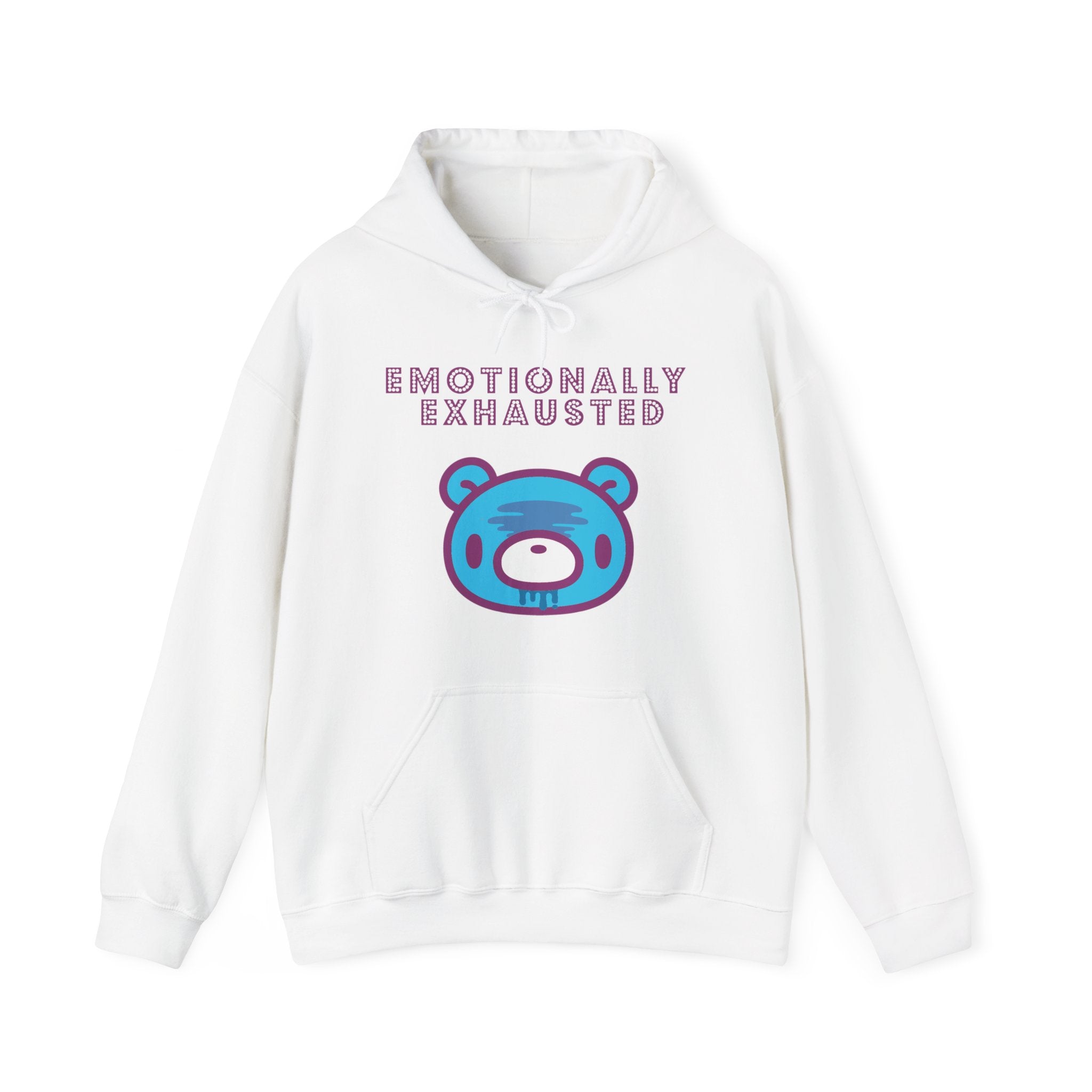 Emotionally Exhausted Gloomy  Hoodie
