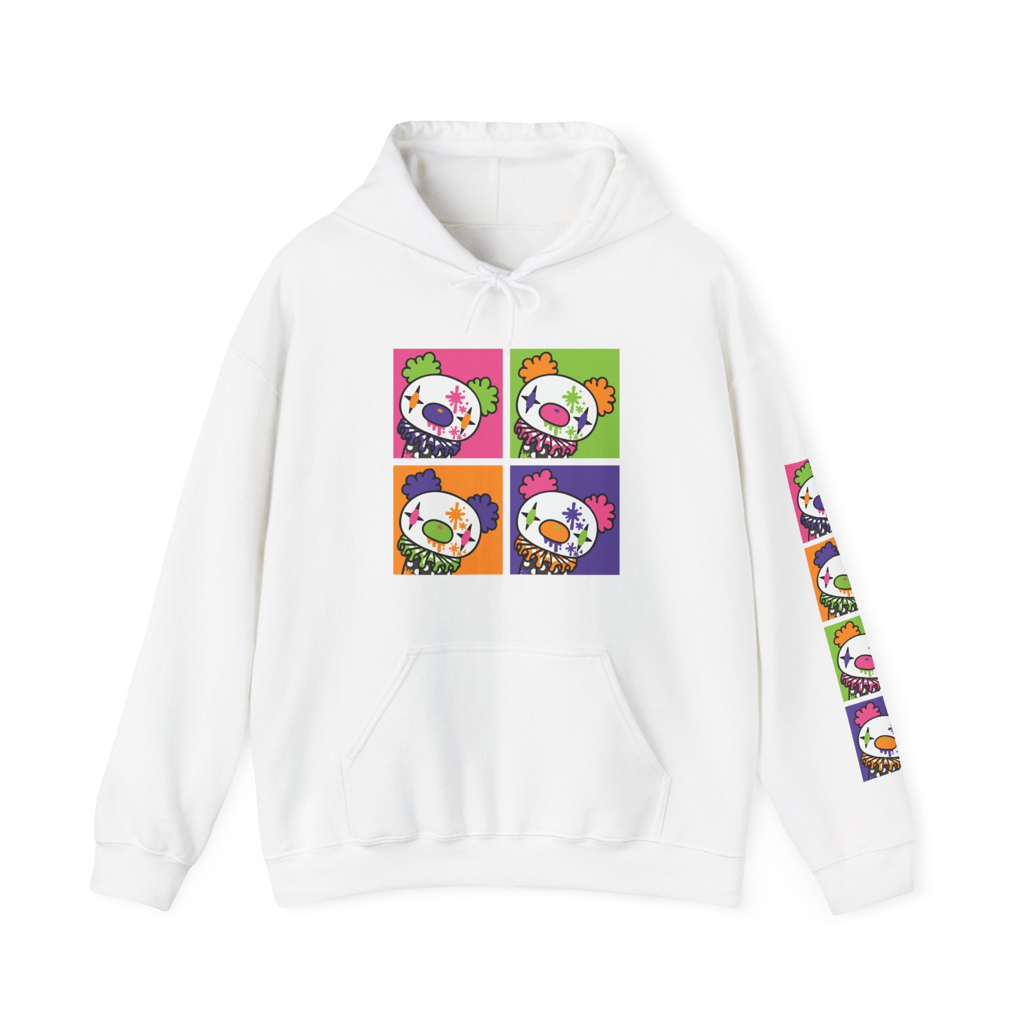 Gloomy Clown Multicolor Hoodie