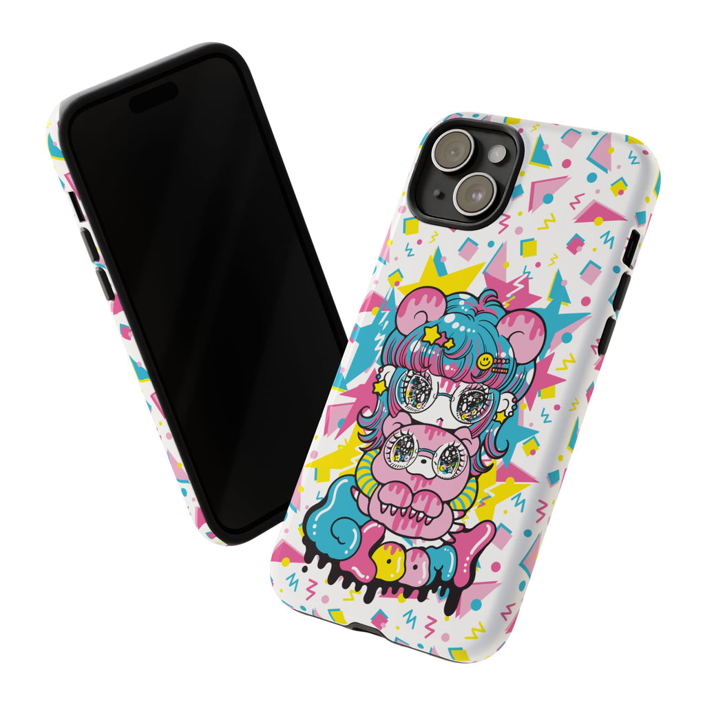 YURIE SEKIYA X GLOOMY BEAR ⭐️ FIRE GIRL PHONE CASE
