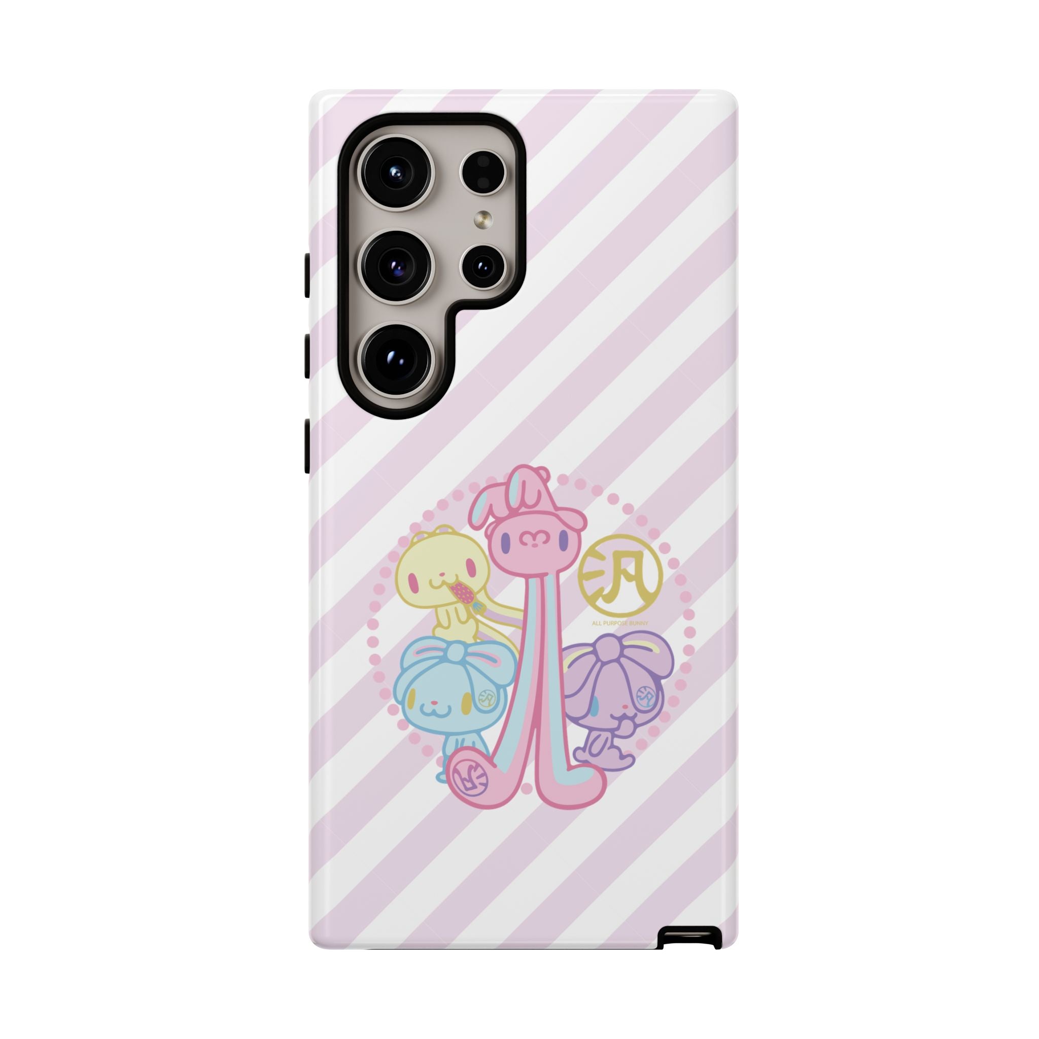 All Purpose Bunny Group Pastel Phone Case
