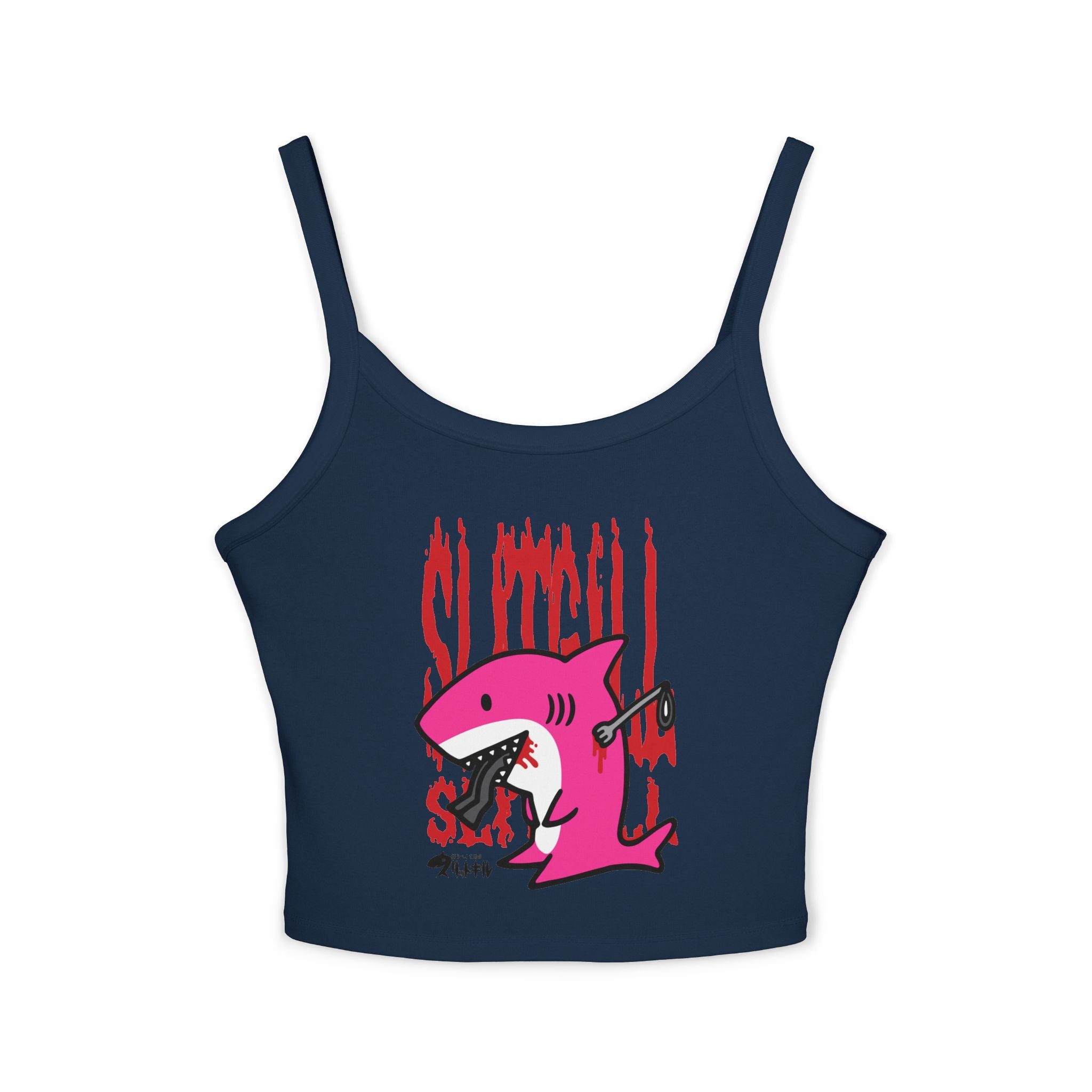 Slitgill Pink Spaghetti Strap Tank Top
