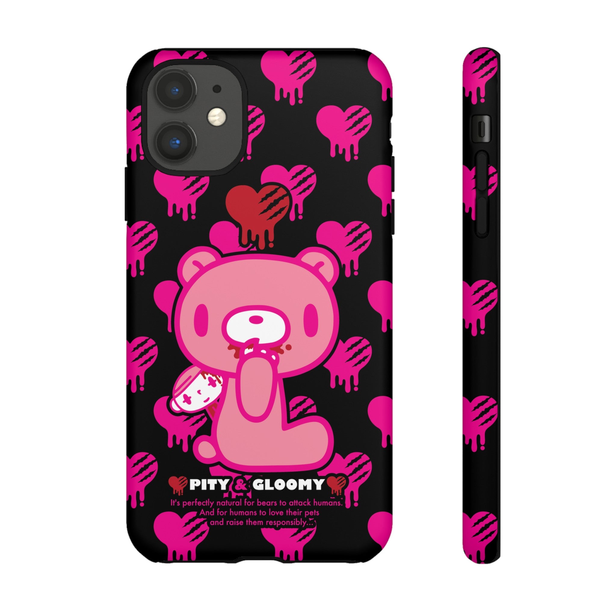 Gloomy Bear Pink Phone Case