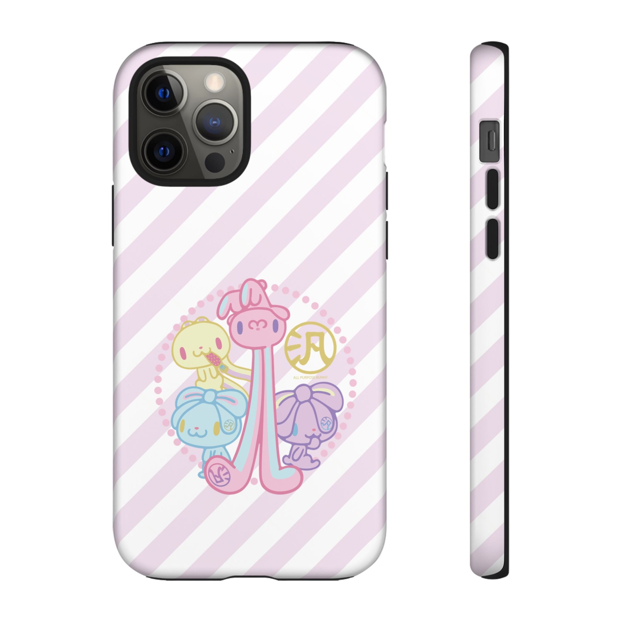 All Purpose Bunny Group Pastel Phone Case