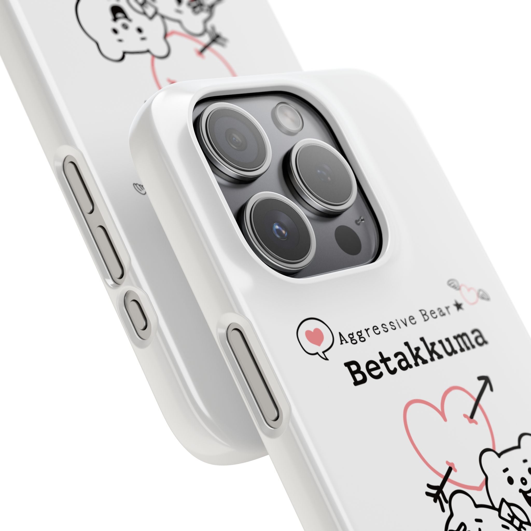 Betakkuma Arrow Heart Phone Case