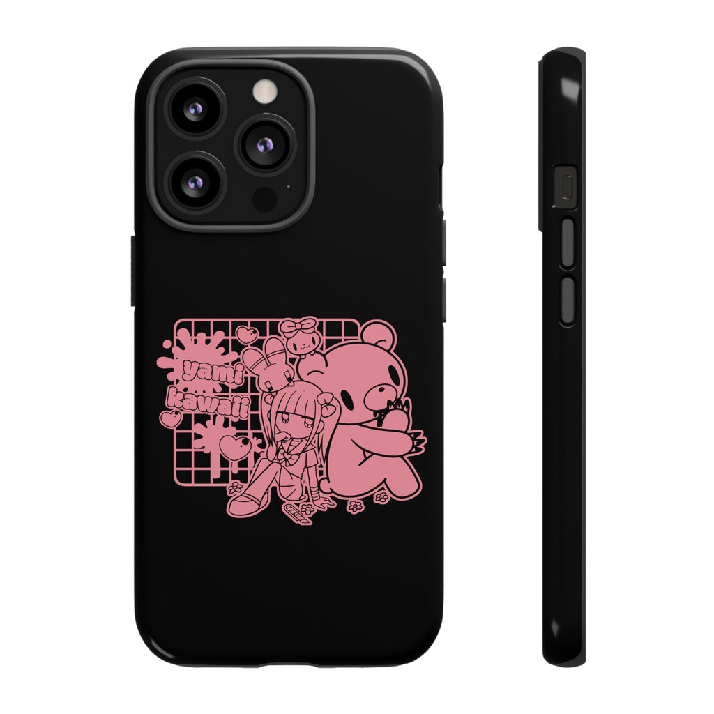 Menherachan X Gloomy Bear Yami Kawaii Phone Case