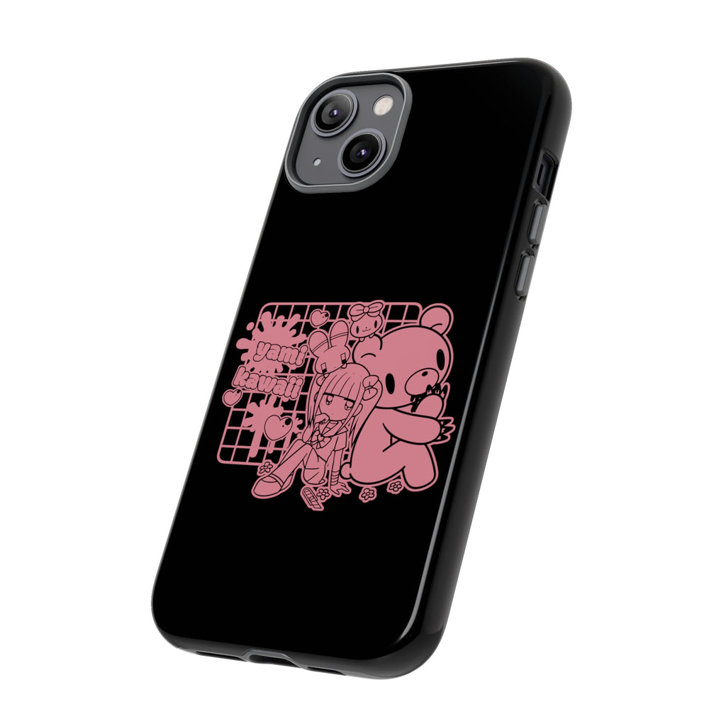 Menherachan X Gloomy Bear Yami Kawaii Phone Case