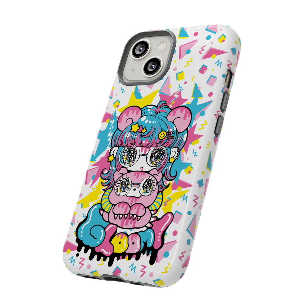 YURIE SEKIYA X GLOOMY BEAR ⭐️ FIRE GIRL PHONE CASE