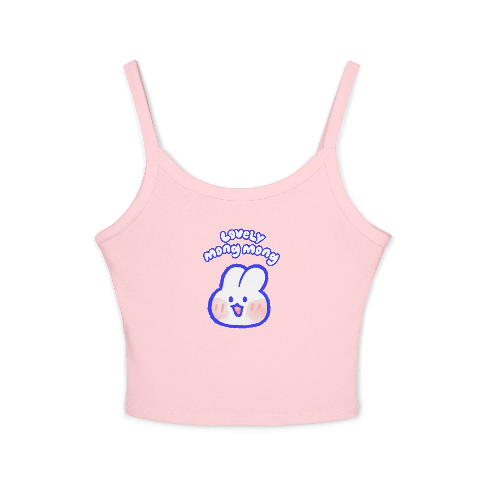 Lovely Mong Mong Spaghetti Strap Tank Top