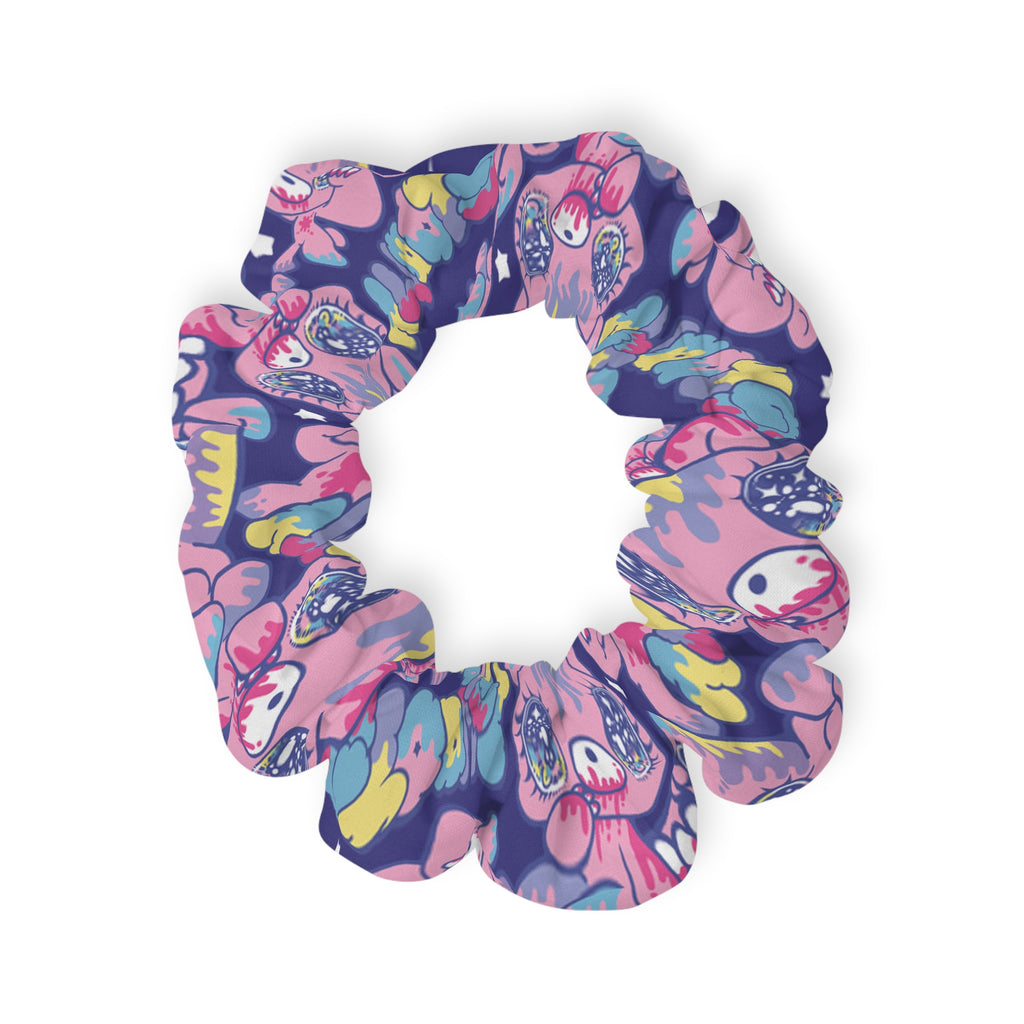 Yurie Sekiya x Gloomy Bear Blue Mania Scrunchie