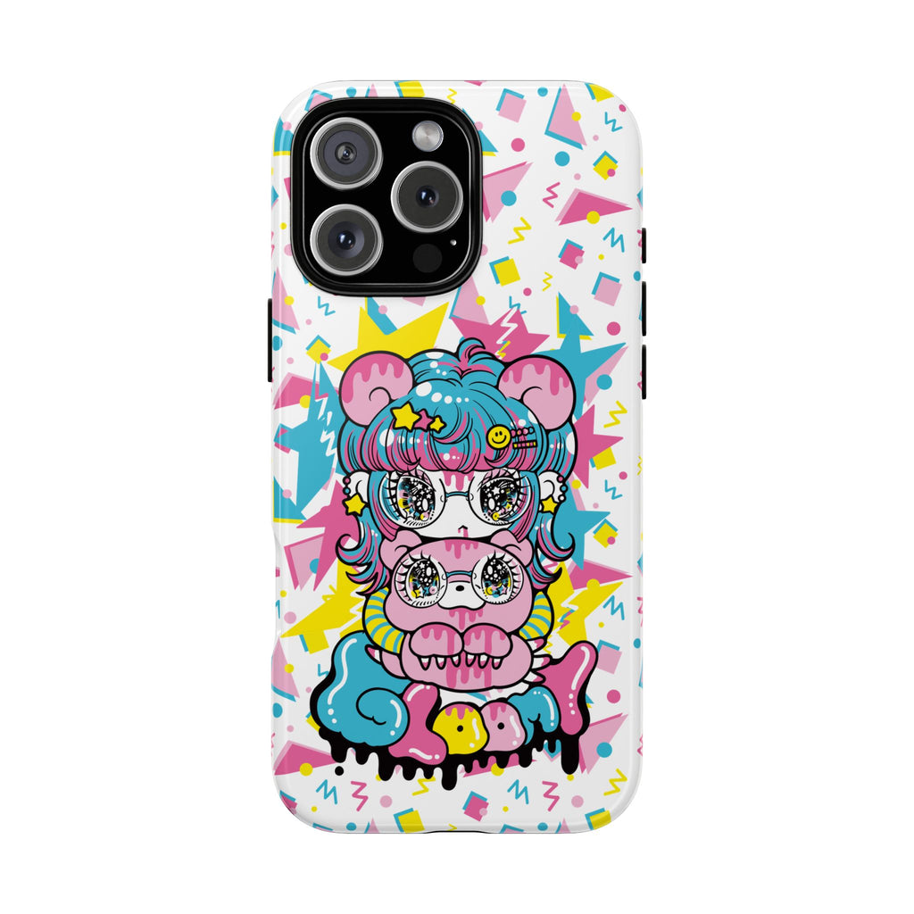 YURIE SEKIYA X GLOOMY BEAR ⭐️ FIRE GIRL PHONE CASE