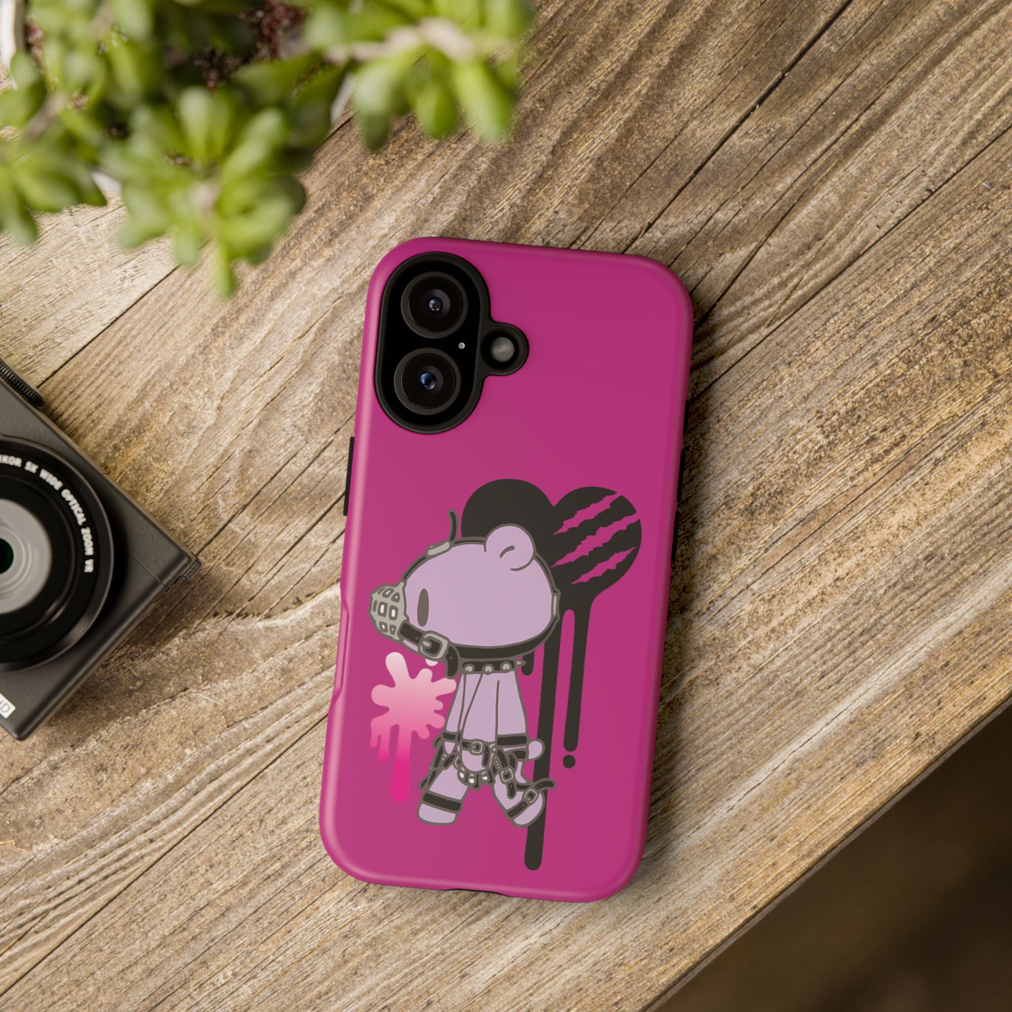 Gloomy Bear x DEDGRL6 "Jelly Heart" Tough Cases