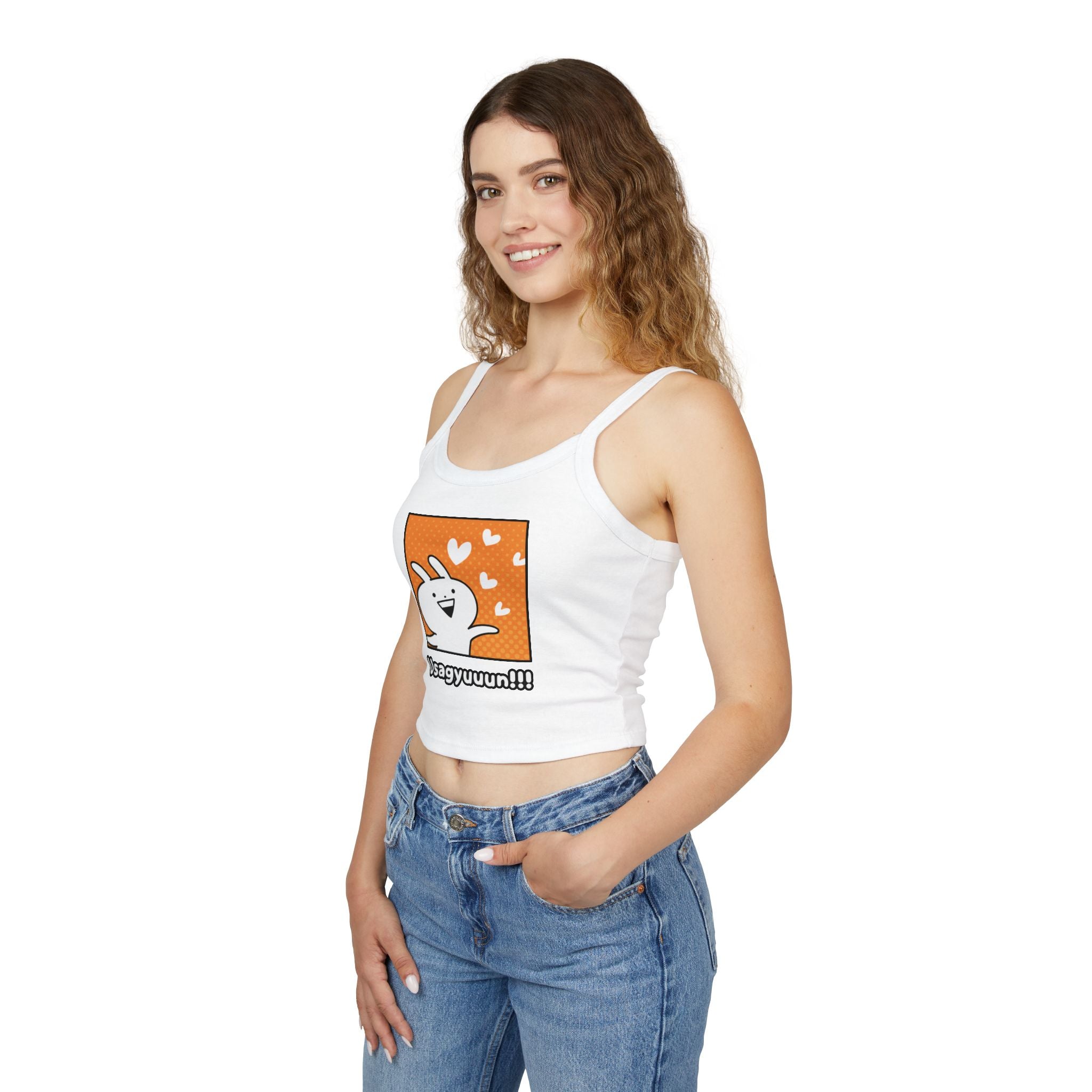 Usagyuuun Spaghetti Strap Tank Top