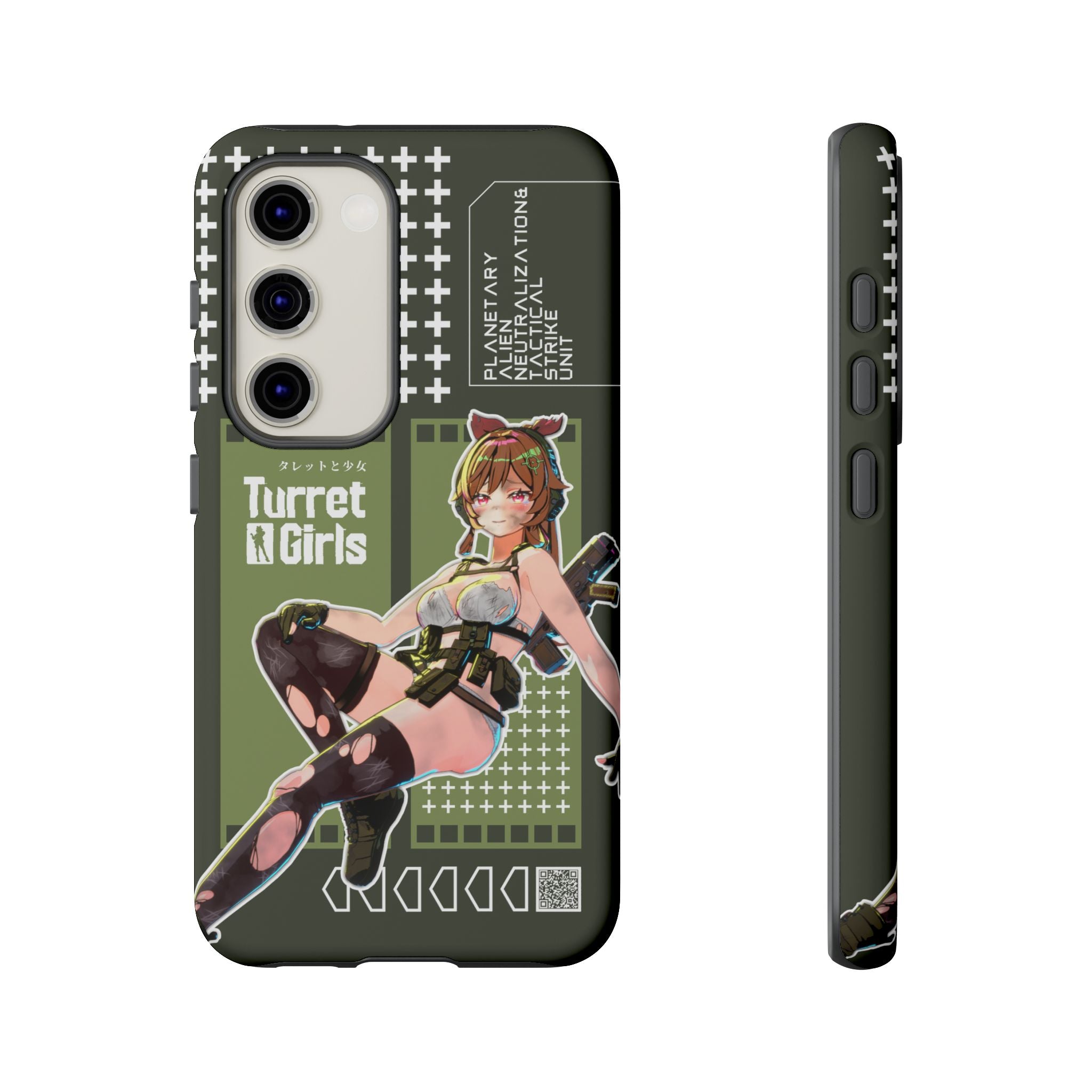 タレットガールズ - ぼろぼろのスマホケース