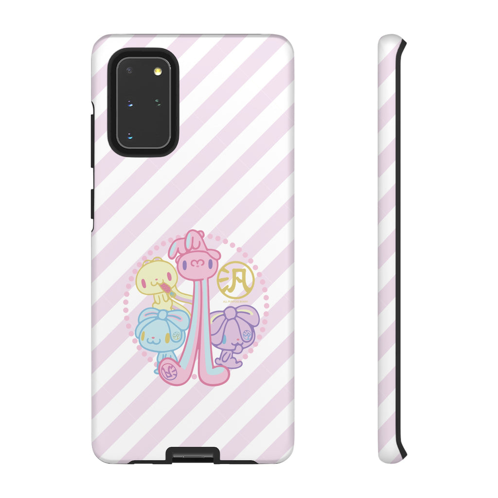 All Purpose Bunny Group Pastel Phone Case