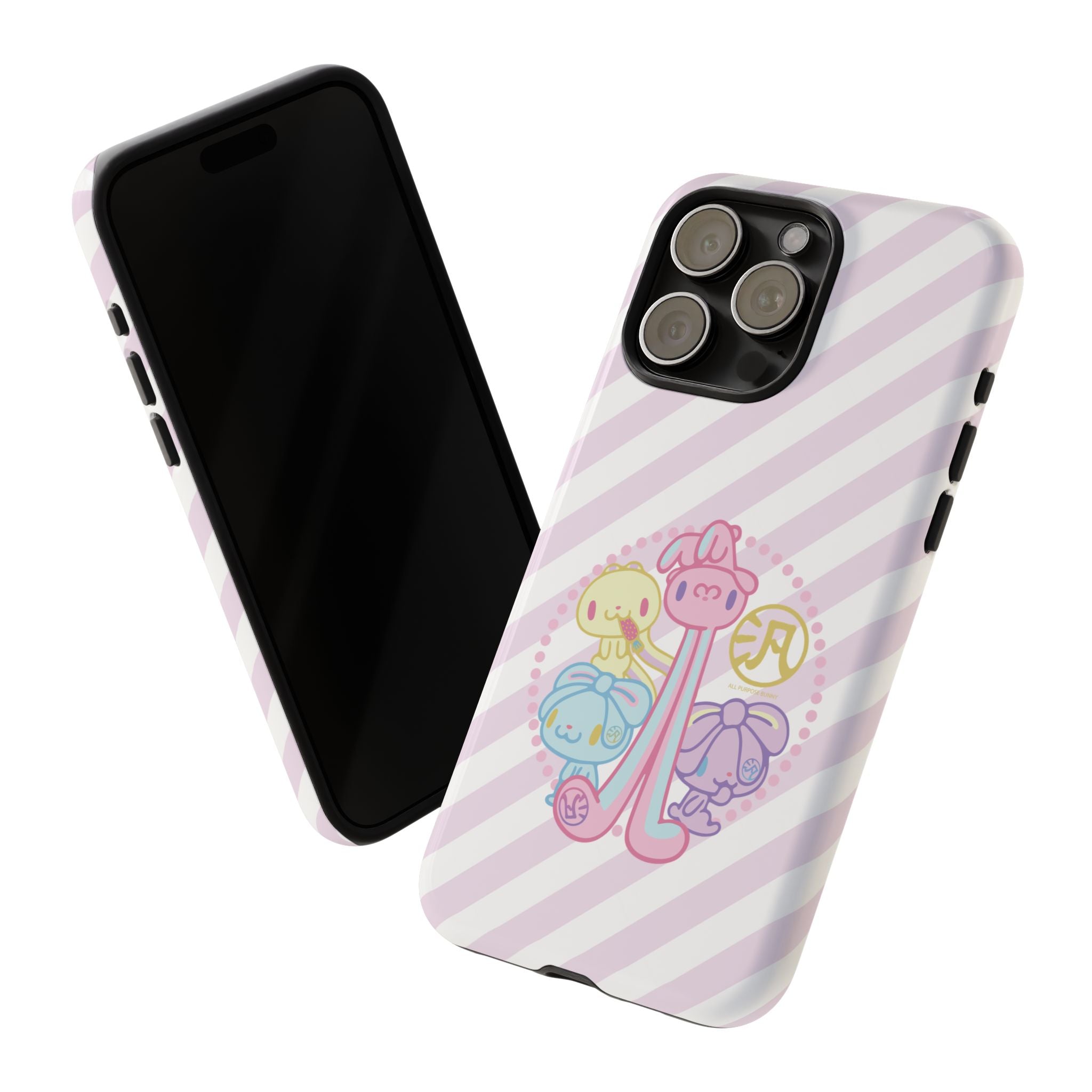 All Purpose Bunny Group Pastel Phone Case