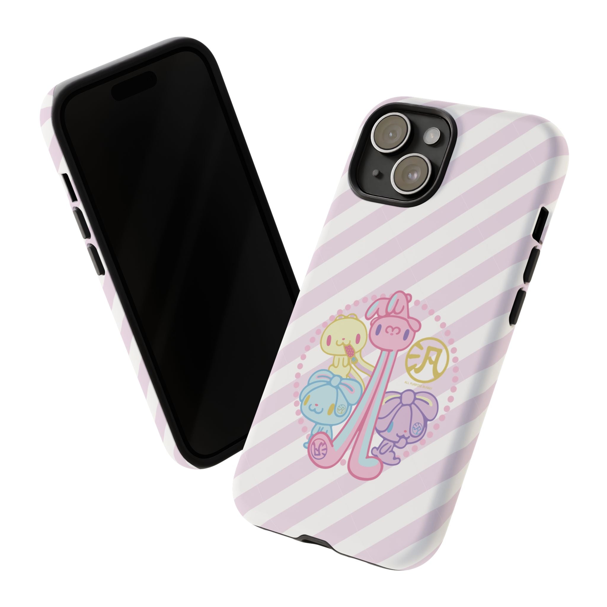 All Purpose Bunny Group Pastel Phone Case