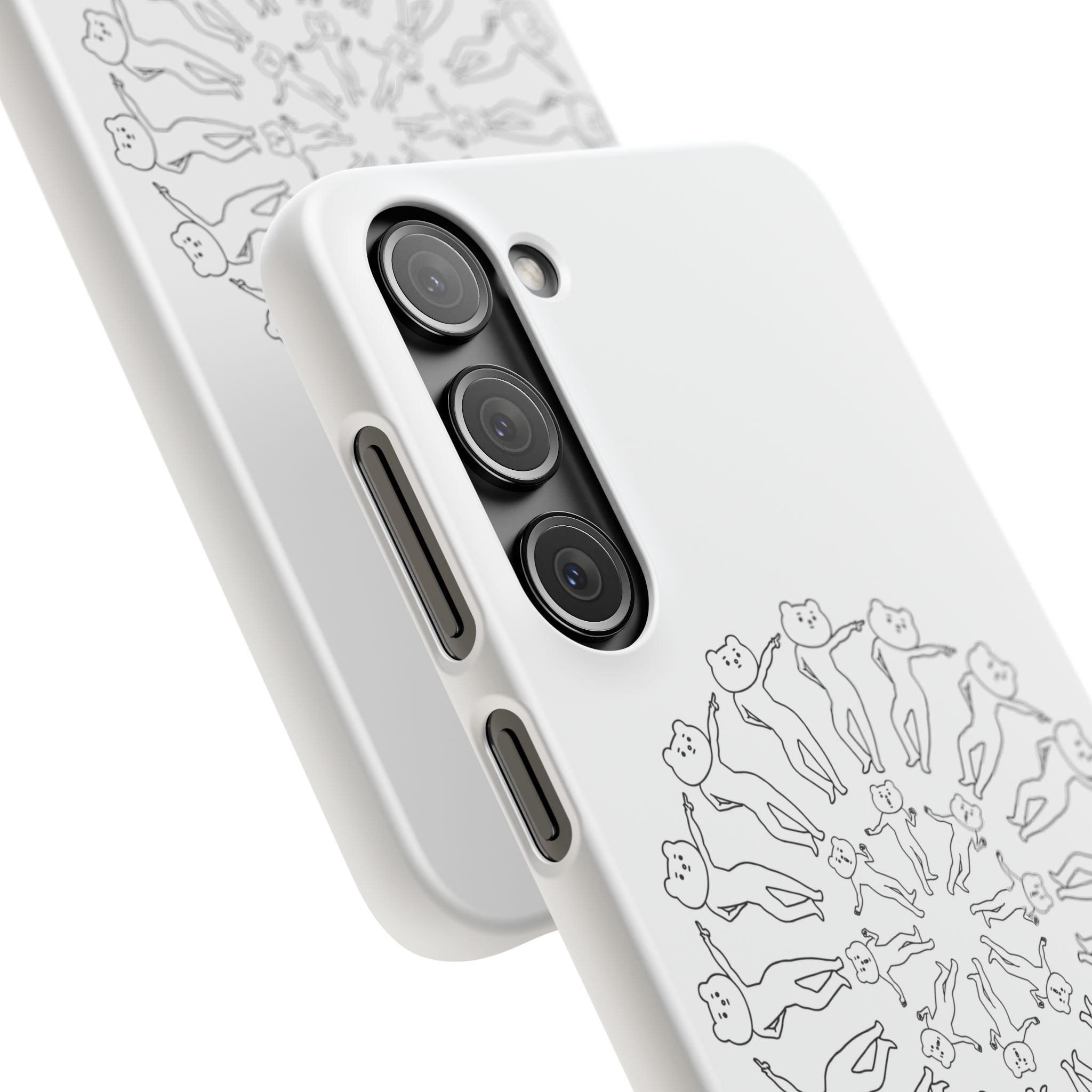 Betakkuma Swirl Pattern Phone Case