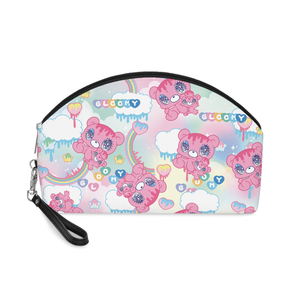 YURIE SEKIYA X GLOOMY BEAR ⭐️ PINK GLOOMY MANIA MAKEUP BAG