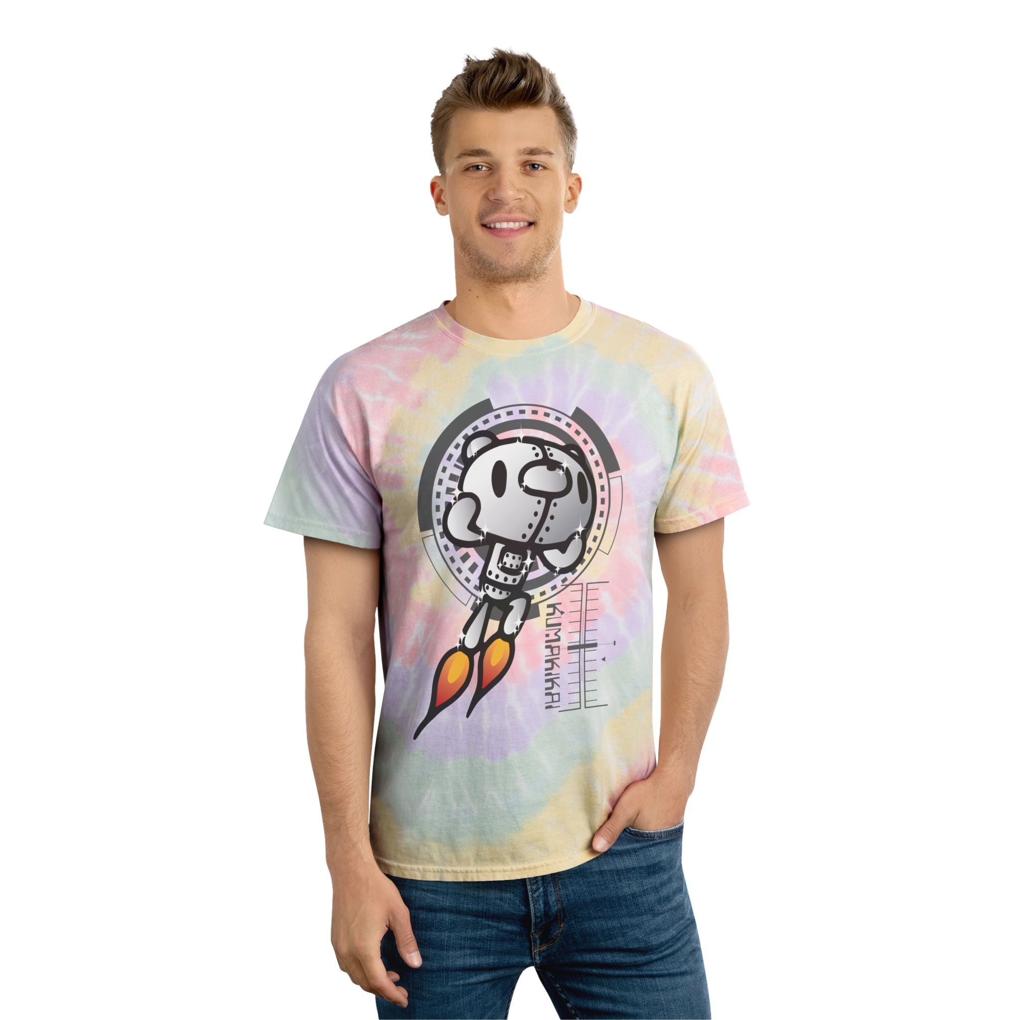 Kumakikai Tie-Dye Tee, Spiral