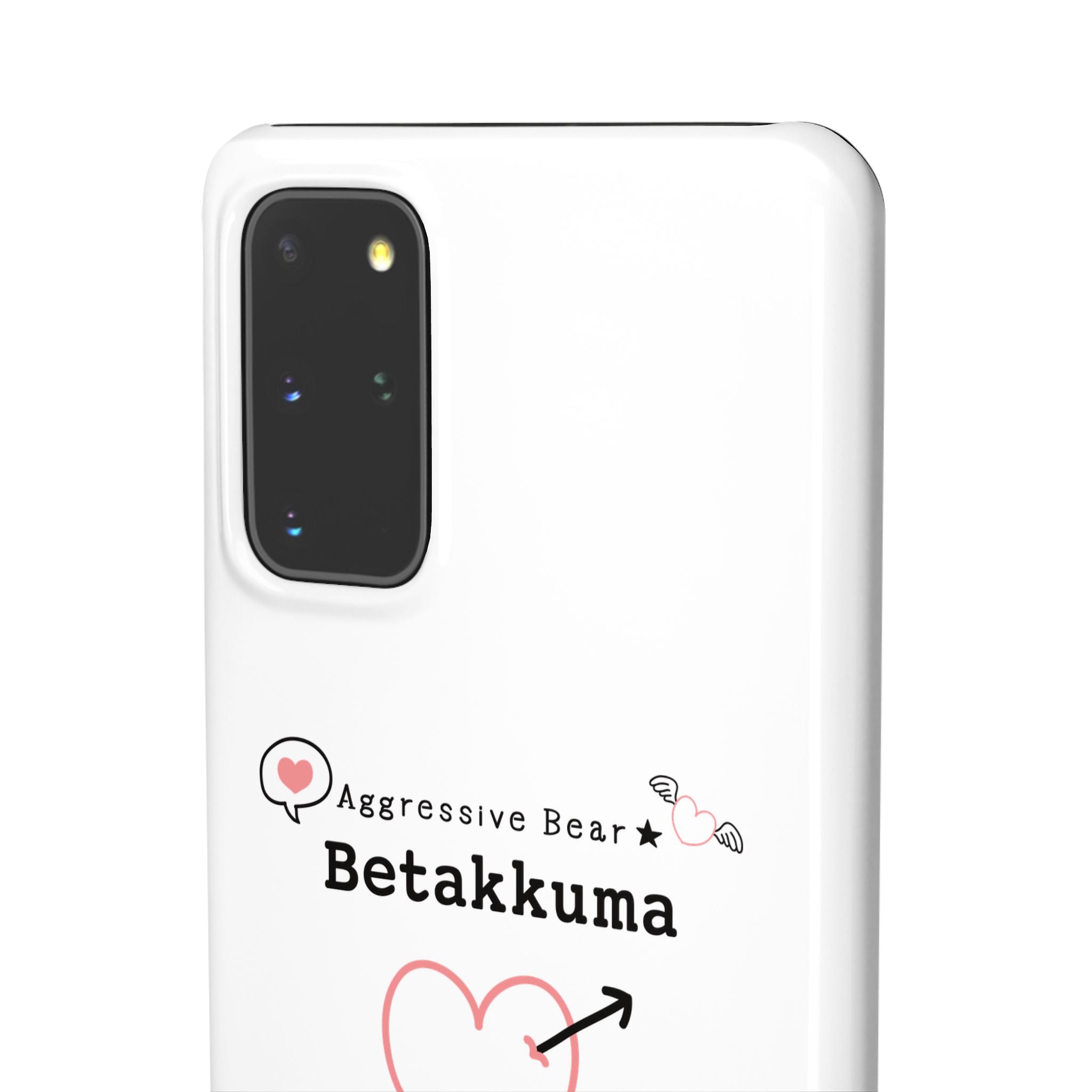 Betakkuma Arrow Heart Phone Case