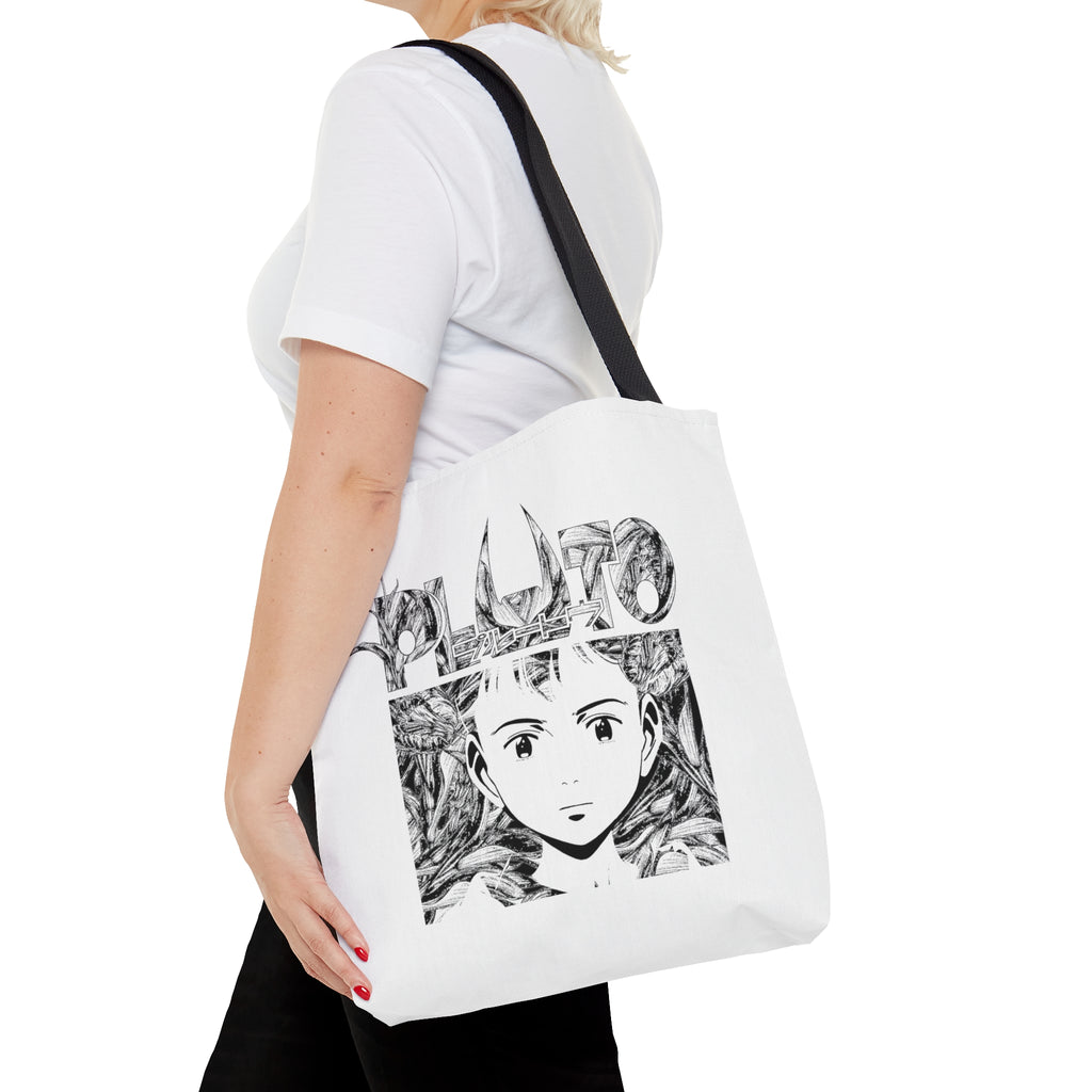 PLUTO Atom Flowers Tote Bag