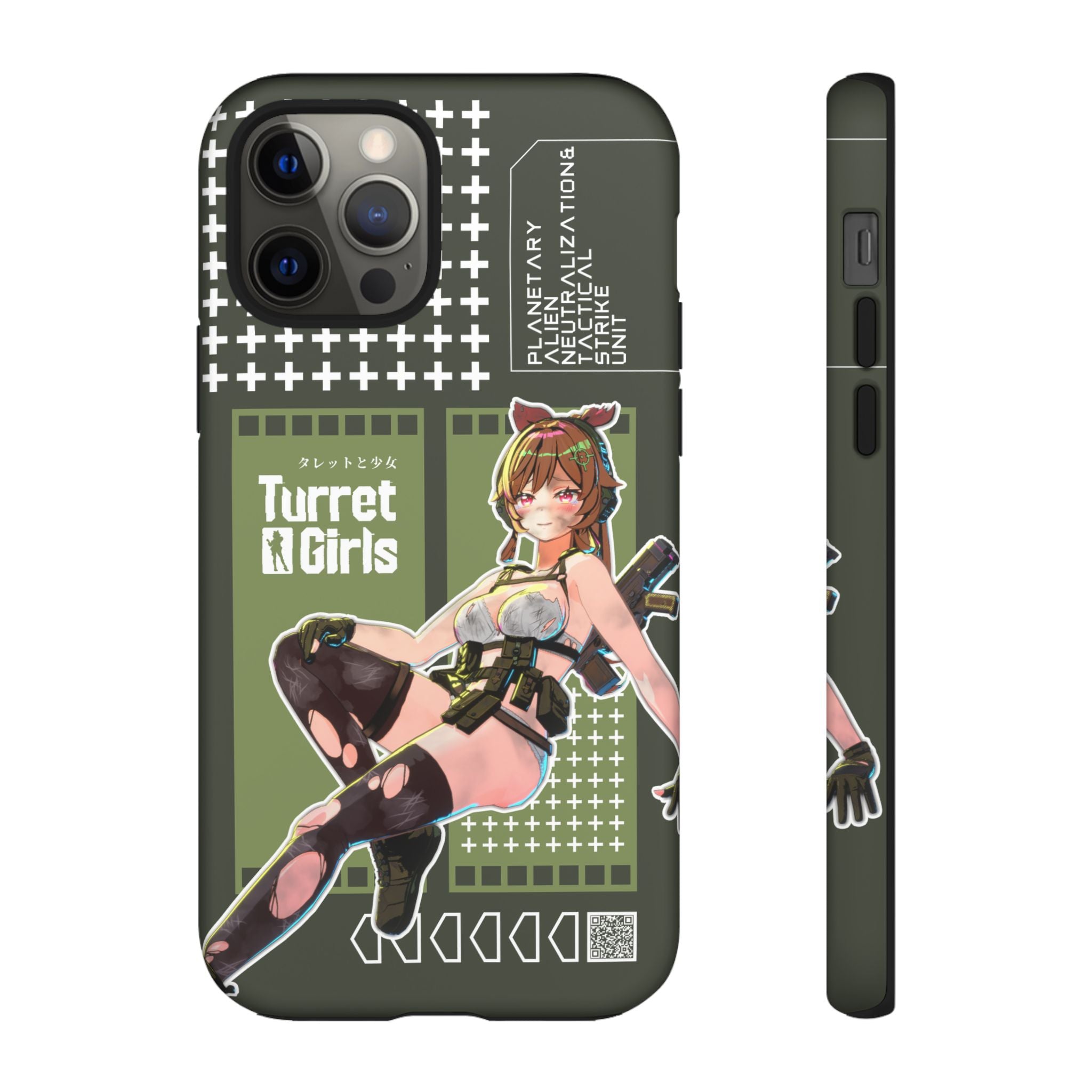 タレットガールズ - ぼろぼろのスマホケース