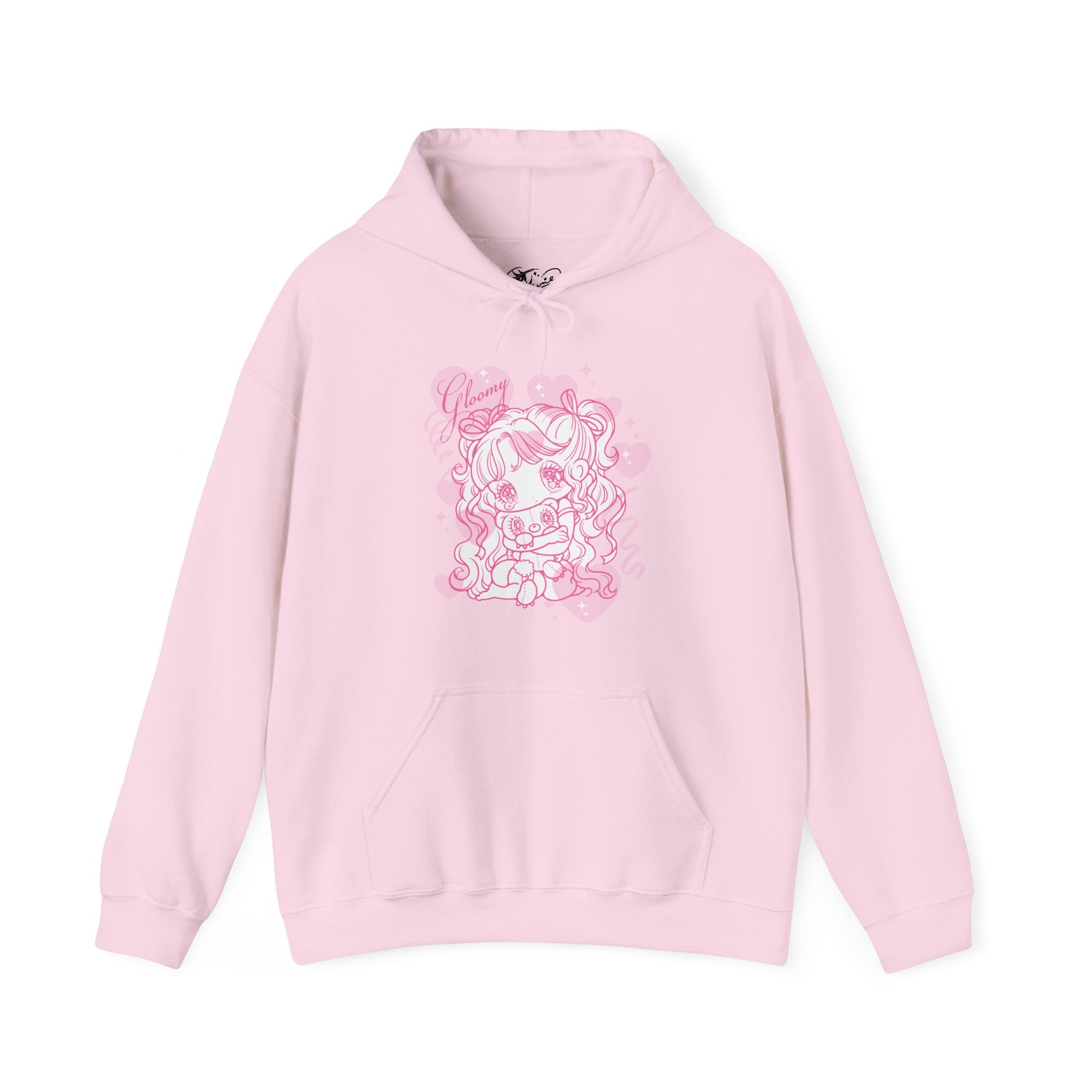 YURIE SEKIYA X GLOOMY BEAR ユニセックス フード付きスウェットシャツ