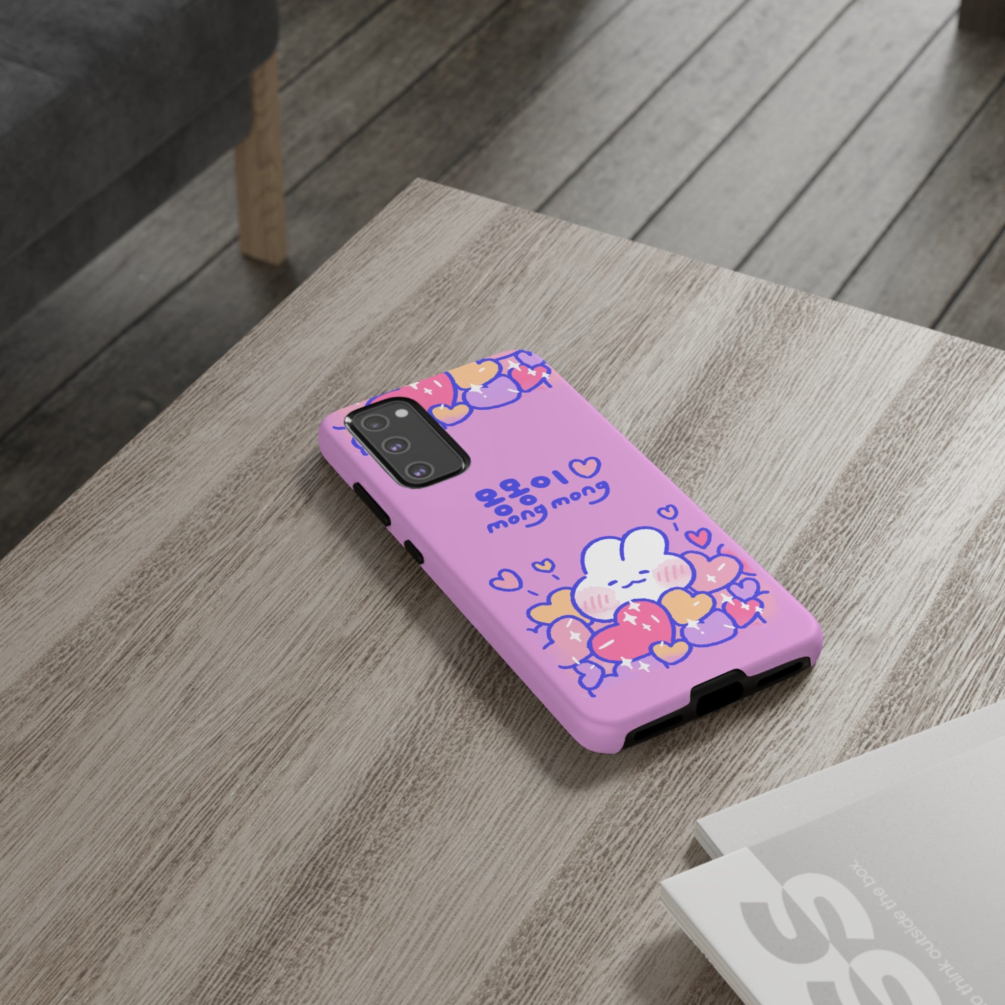 Lovely Mong Mong Heart Bath Phone Case