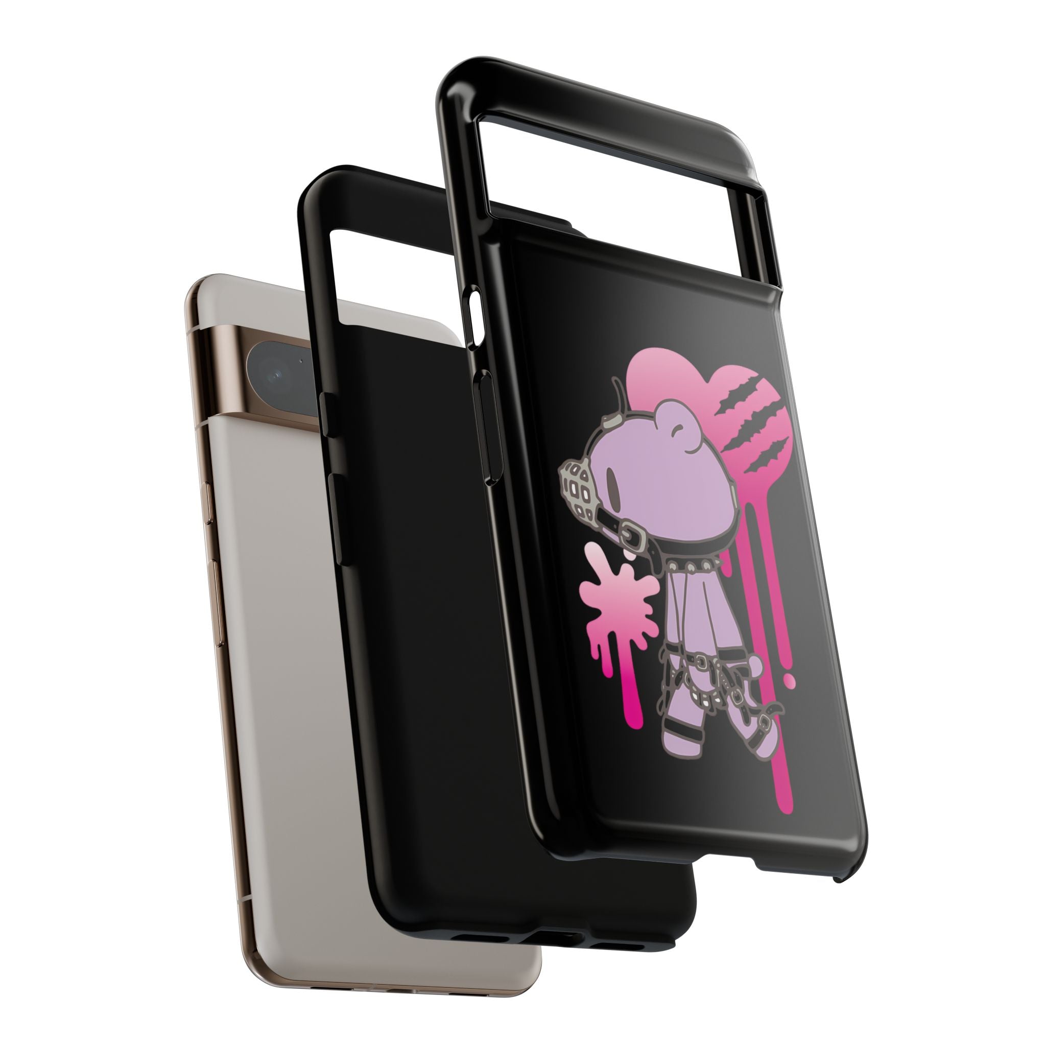 Gloomy Bear x DEDGRL6 "Jelly Heart" Tough Cases