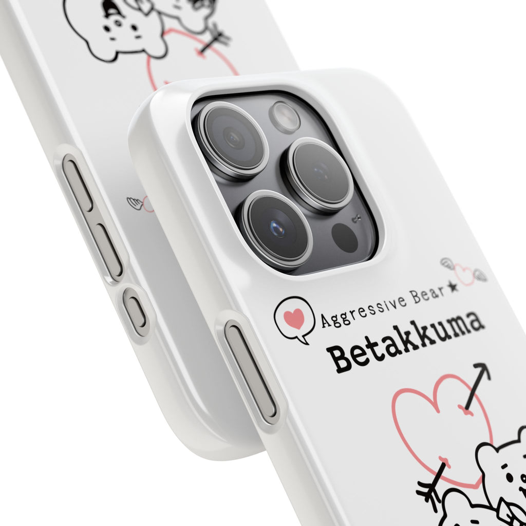 Betakkuma Arrow Heart Phone Case