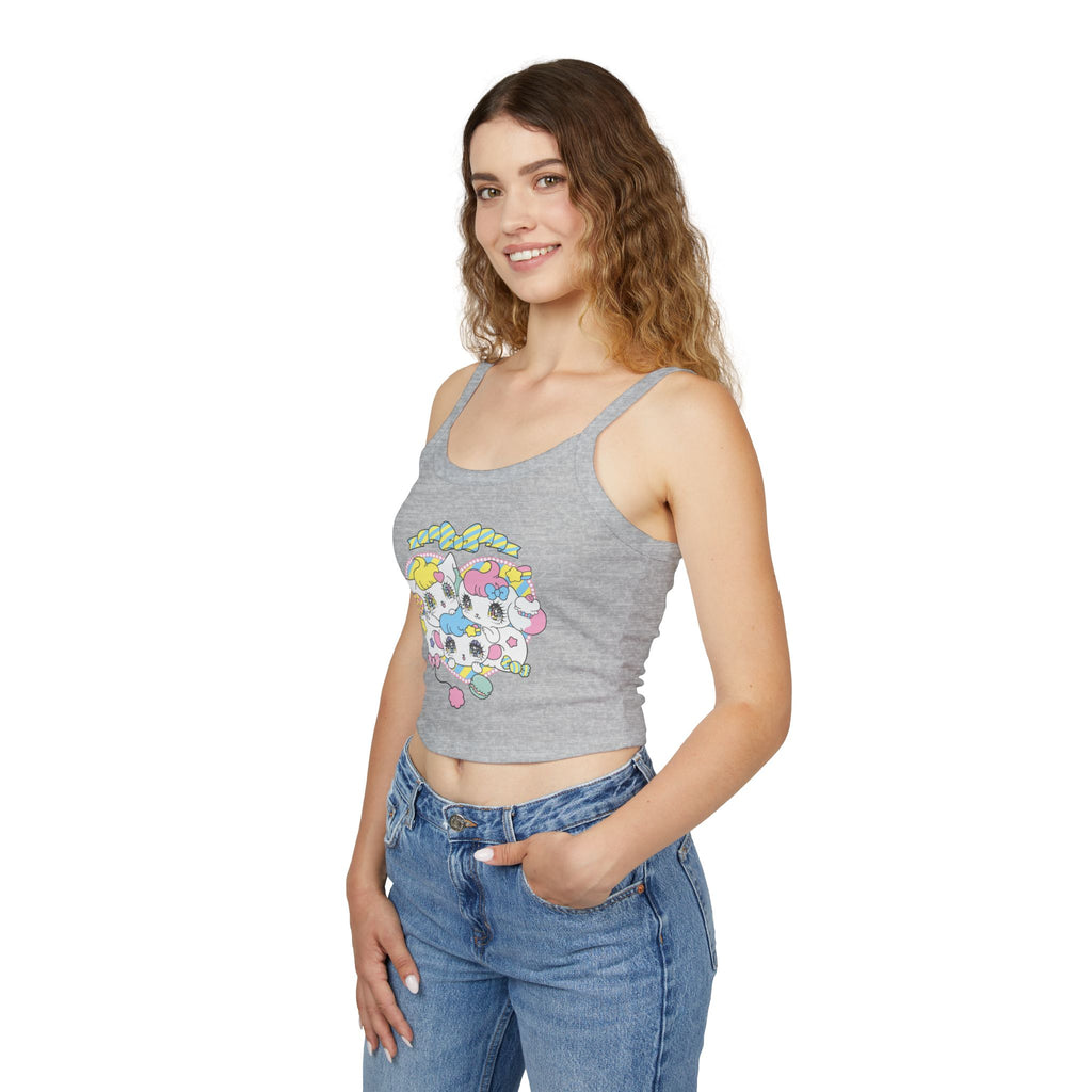 Pero Pero Spaghetti Strap Tank Top