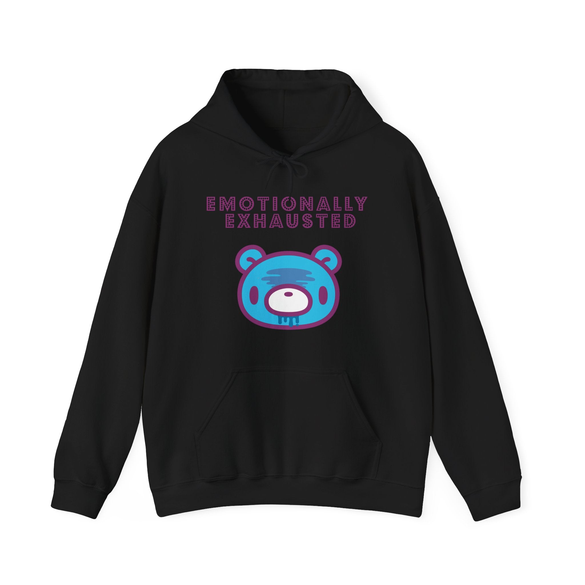 Emotionally Exhausted Gloomy  Hoodie