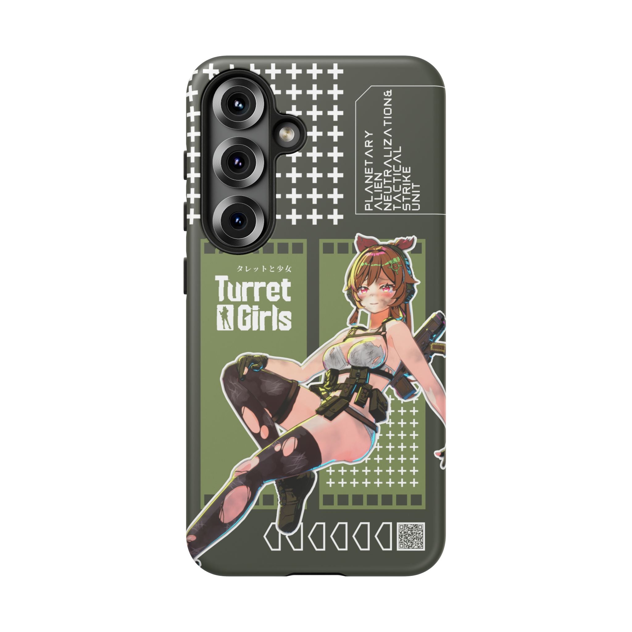 タレットガールズ - ぼろぼろのスマホケース