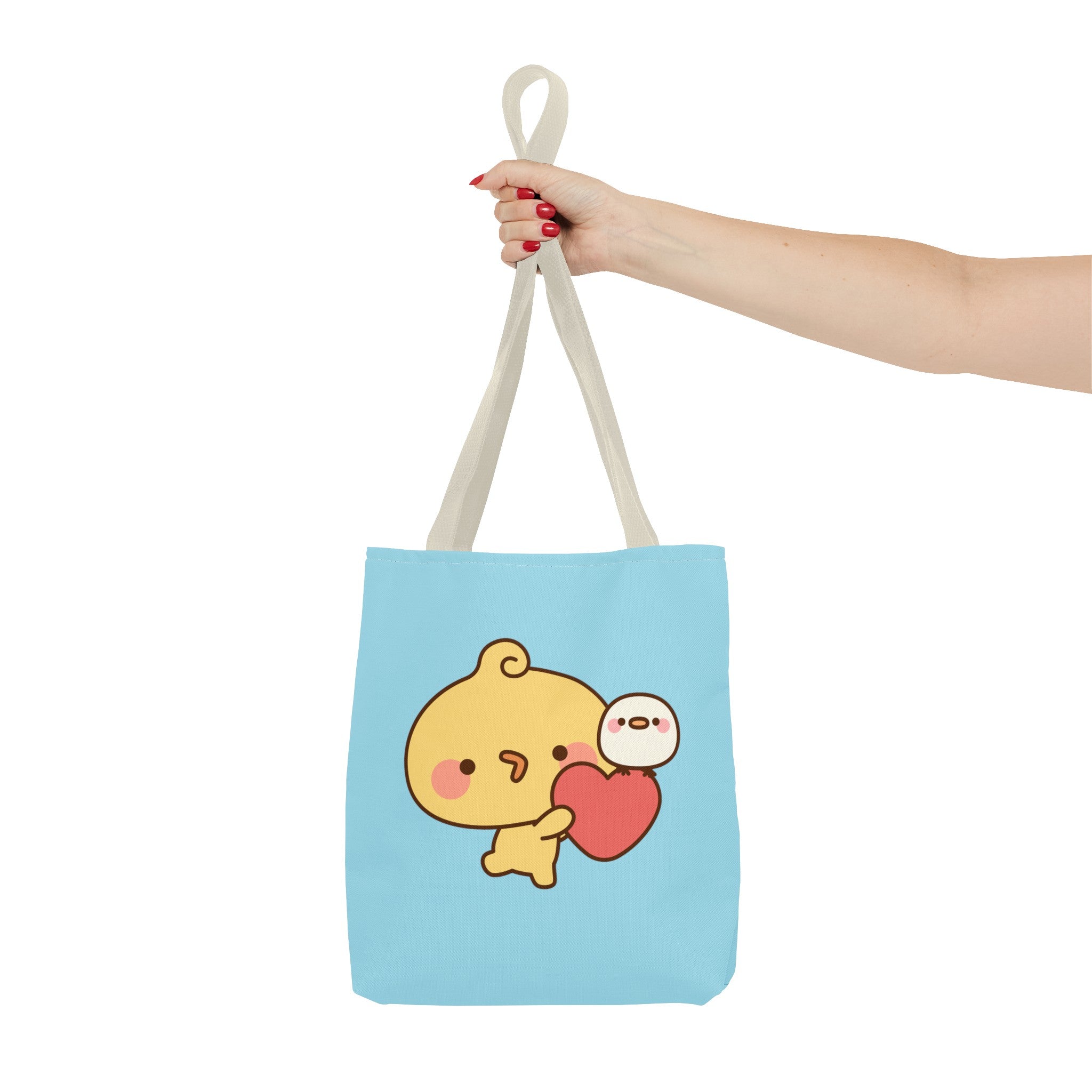 Piyomaru Heart Tote Bag
