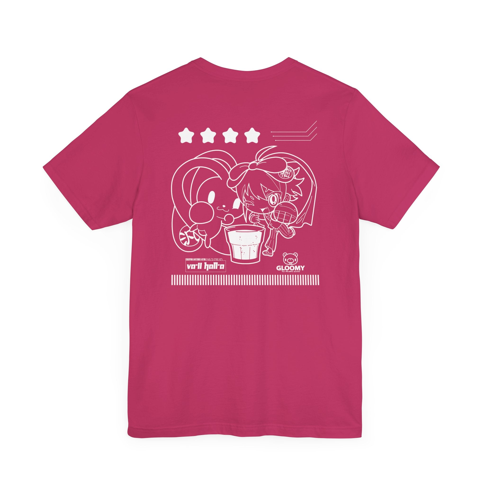 VA-11 HALL-A x Gloomy Bear Dana Tee - Merenge Doll ver