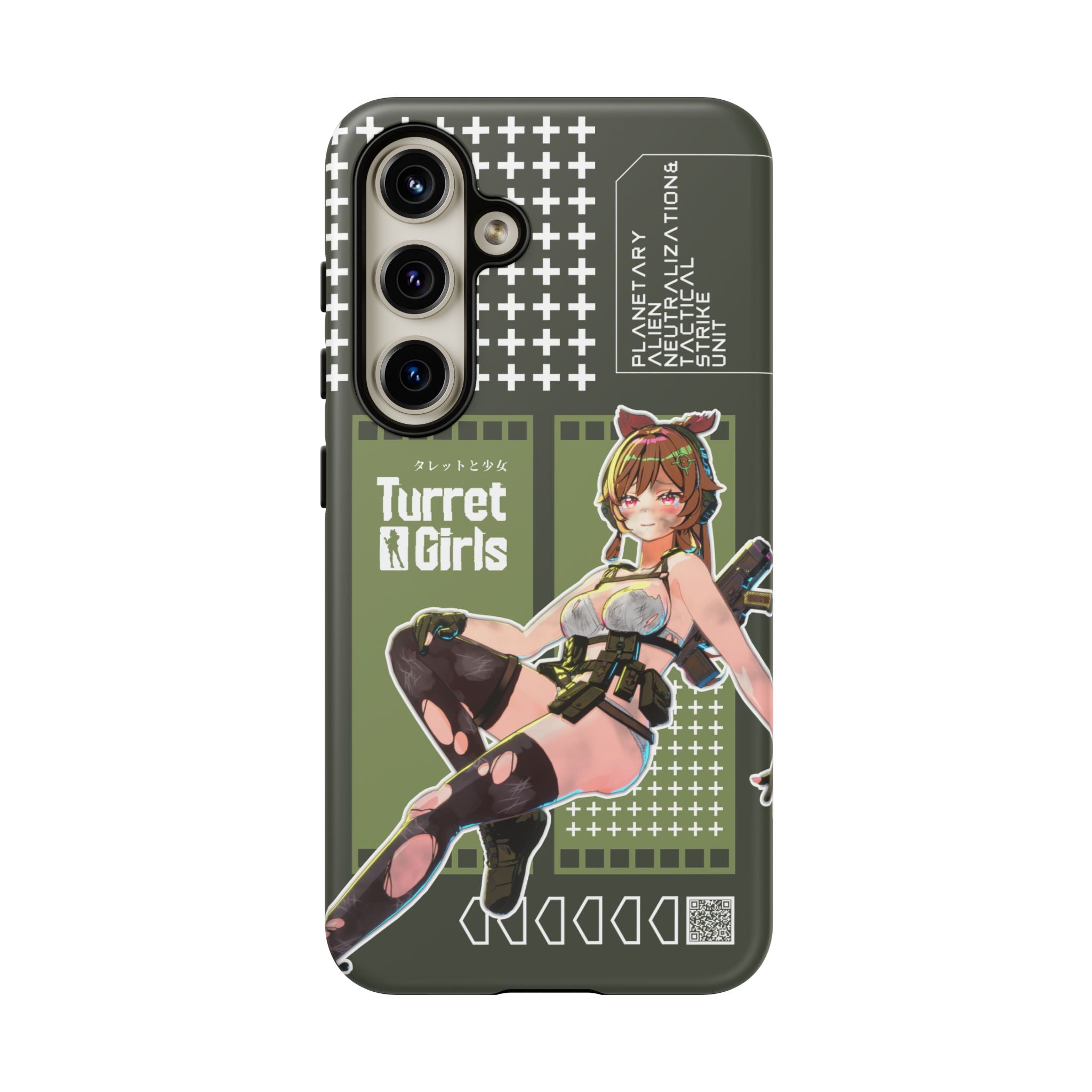 タレットガールズ - ぼろぼろのスマホケース