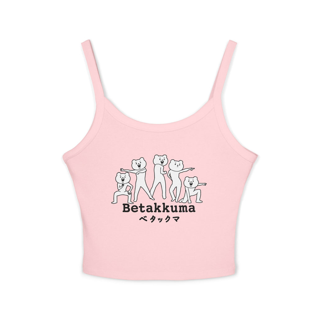 Betakkuma Spaghetti Strap Tank Top