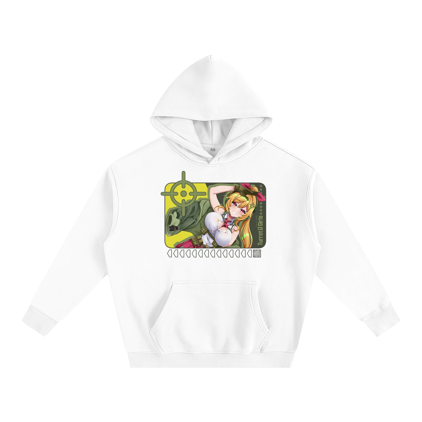 オーバーサイズフリースパーカー