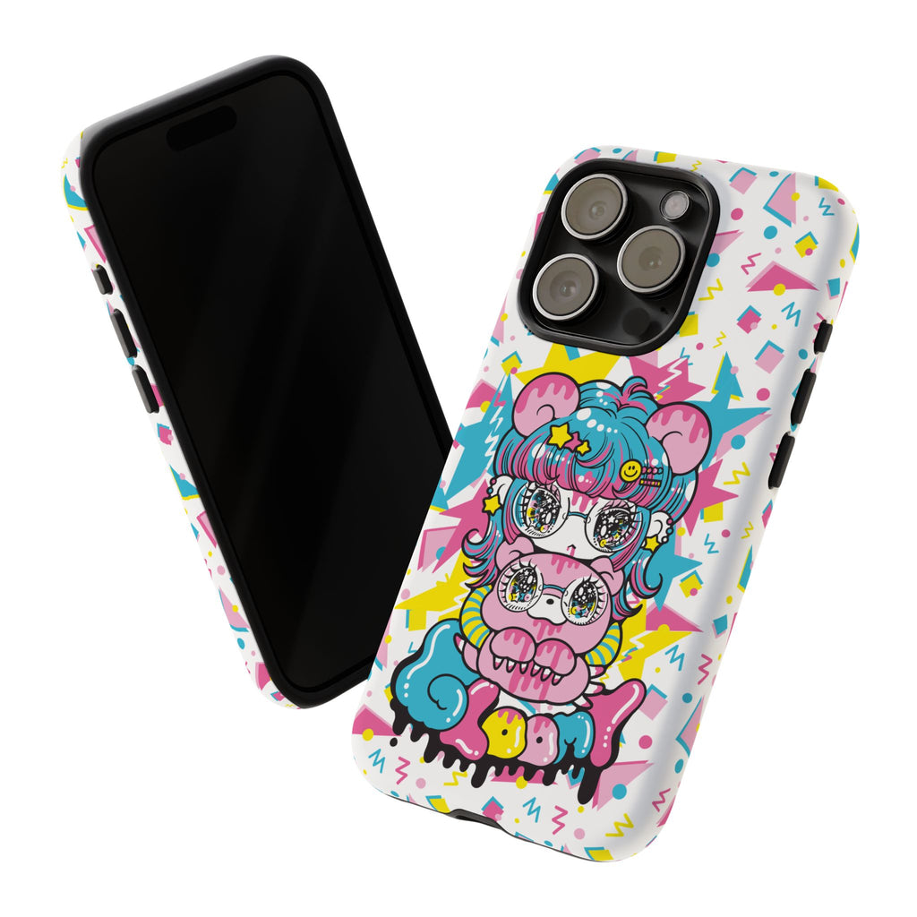 YURIE SEKIYA X GLOOMY BEAR ⭐️ FIRE GIRL PHONE CASE