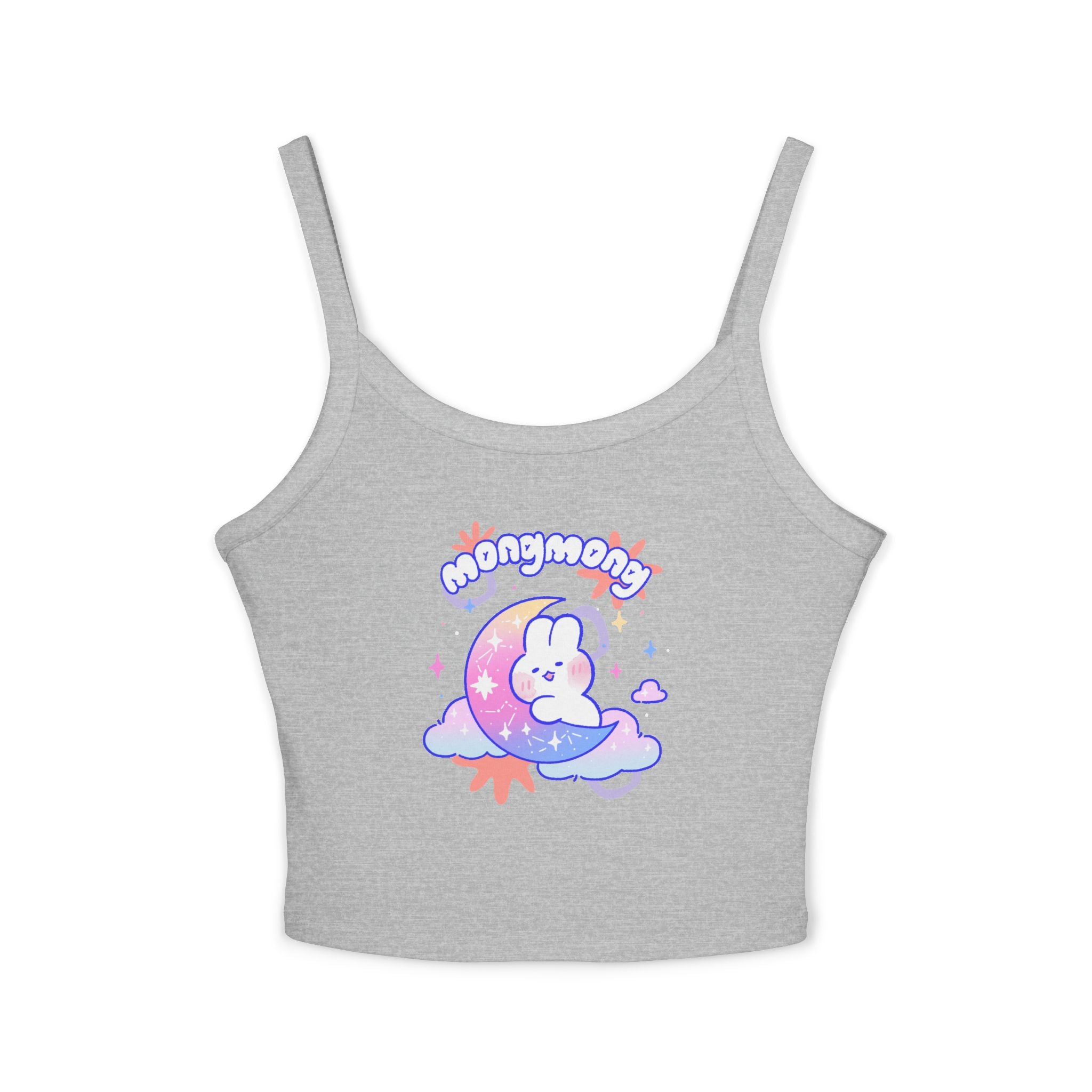 Lovely Mong Mong Spaghetti Strap Tank Top