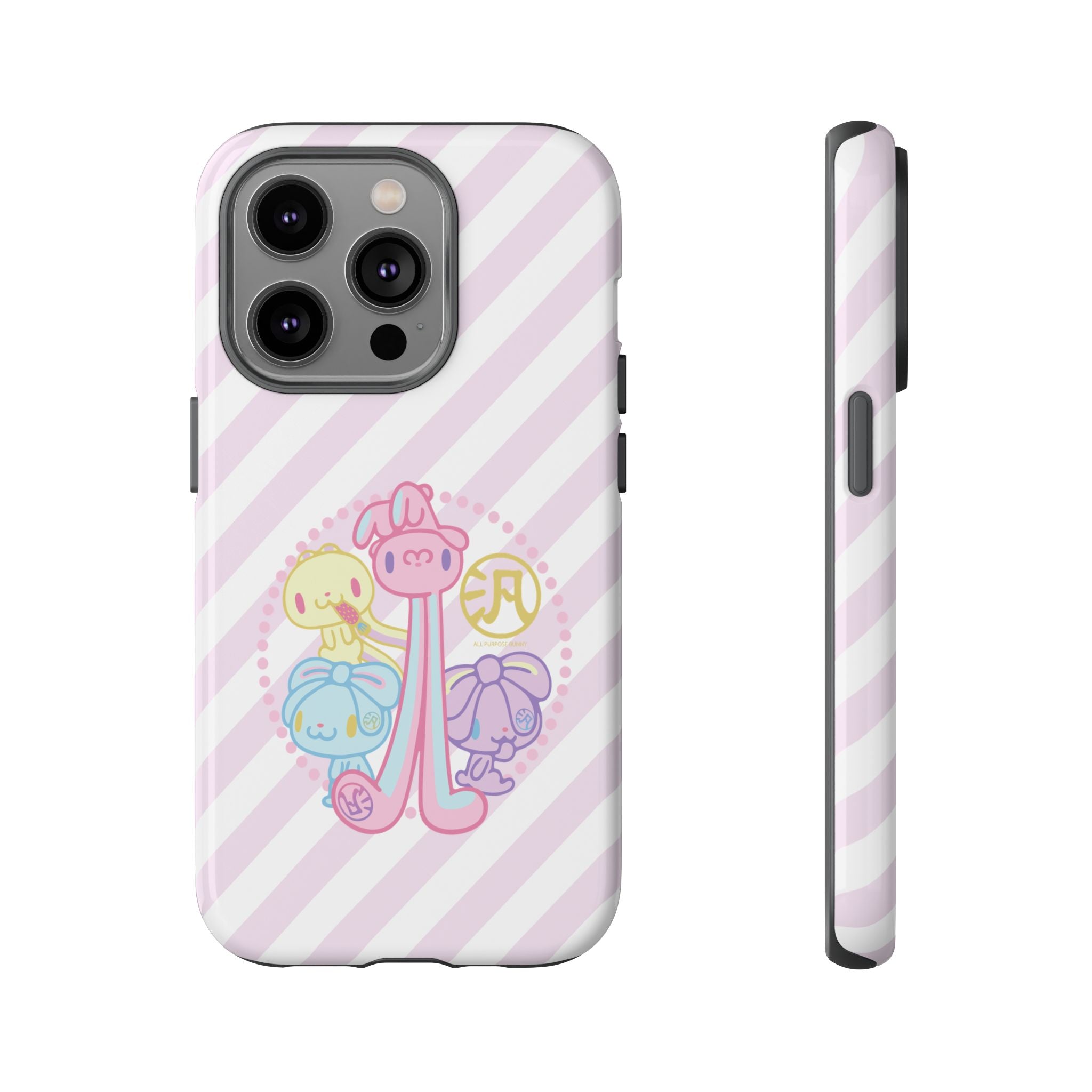 All Purpose Bunny Group Pastel Phone Case