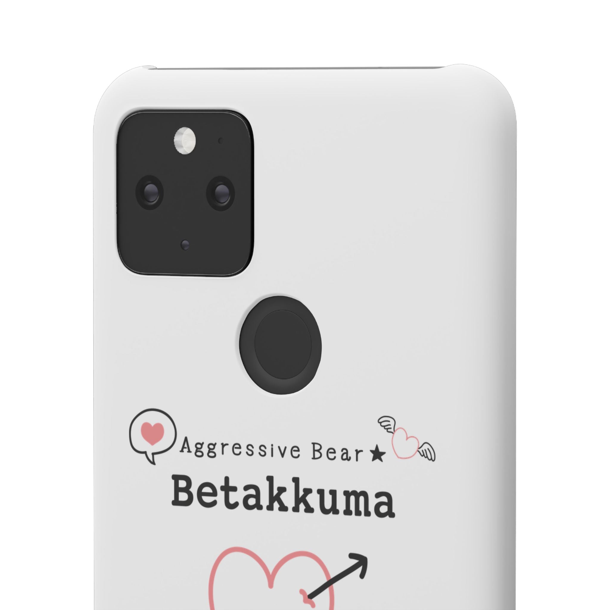 Betakkuma Arrow Heart Phone Case