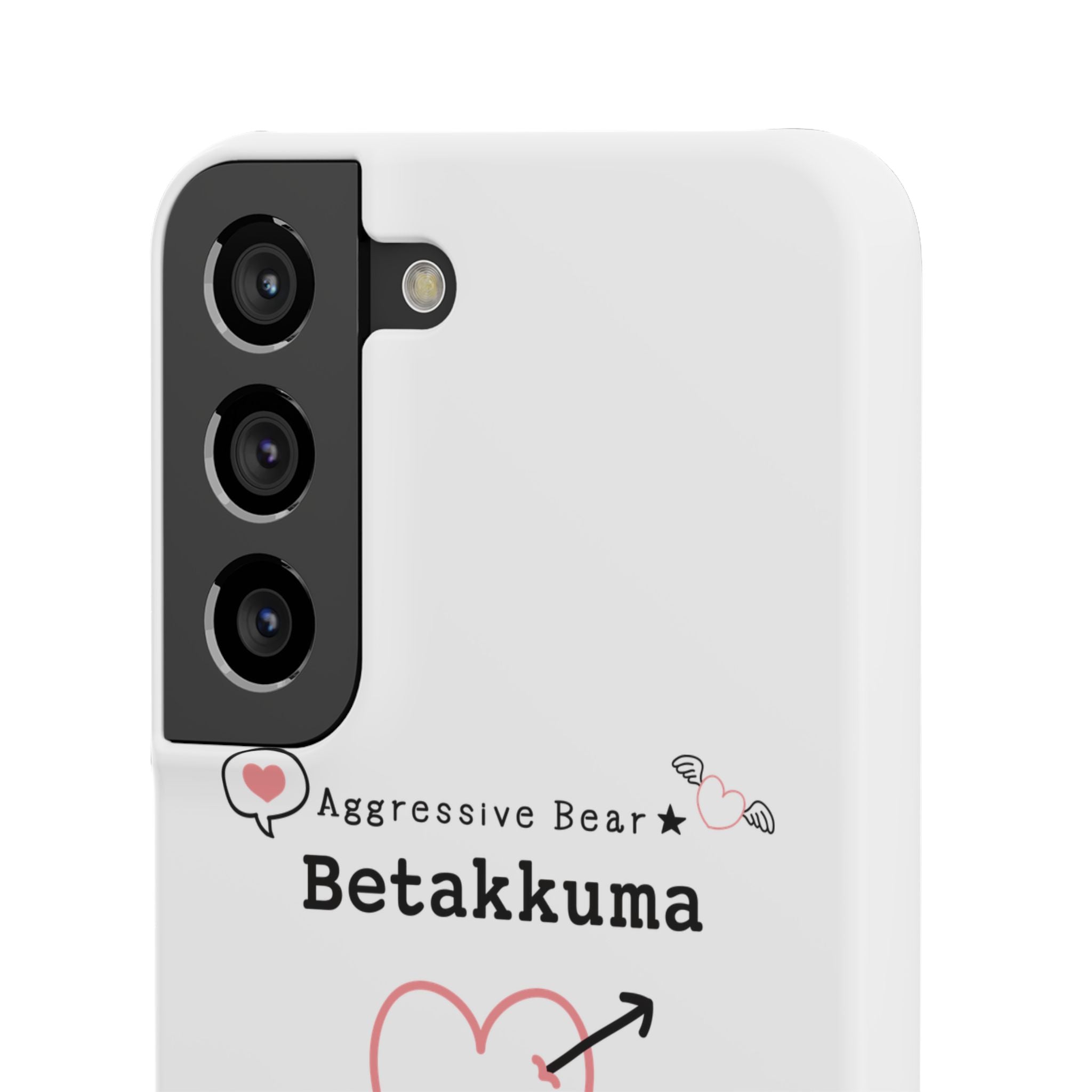 Betakkuma Arrow Heart Phone Case