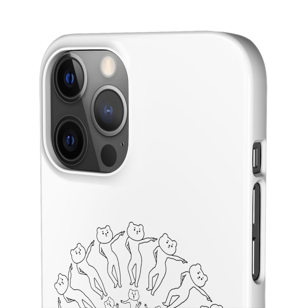 Betakkuma Swirl Pattern Phone Case