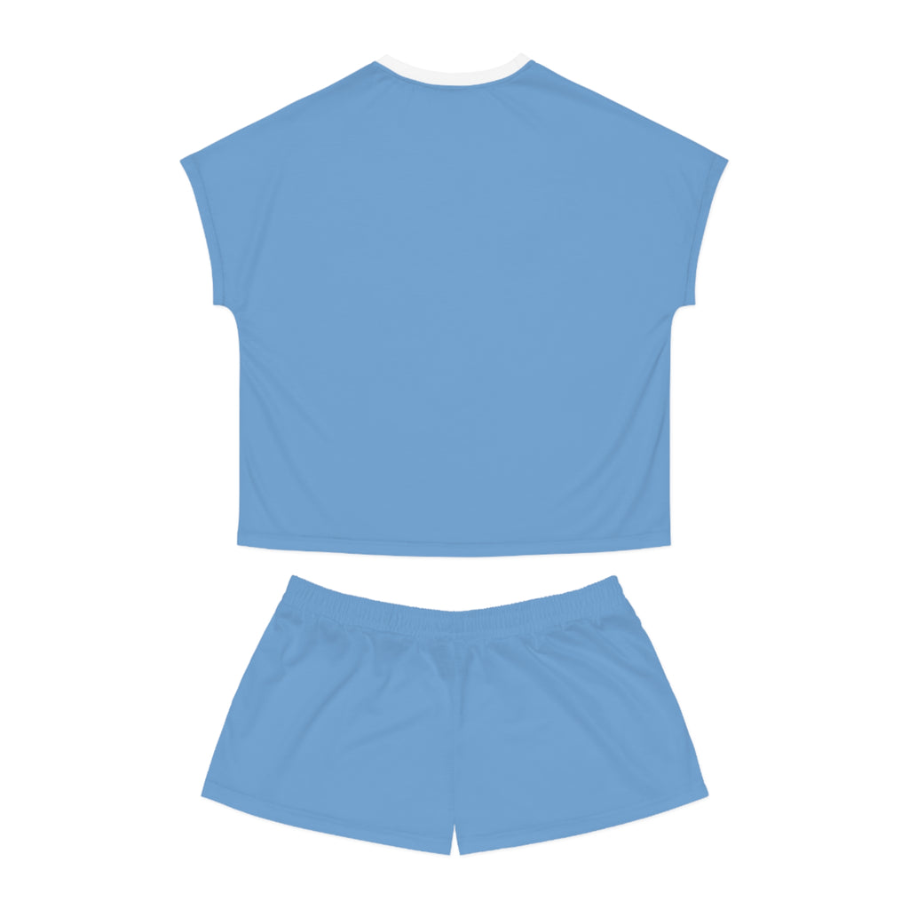 Slit Gill Big Blue Pajama Set